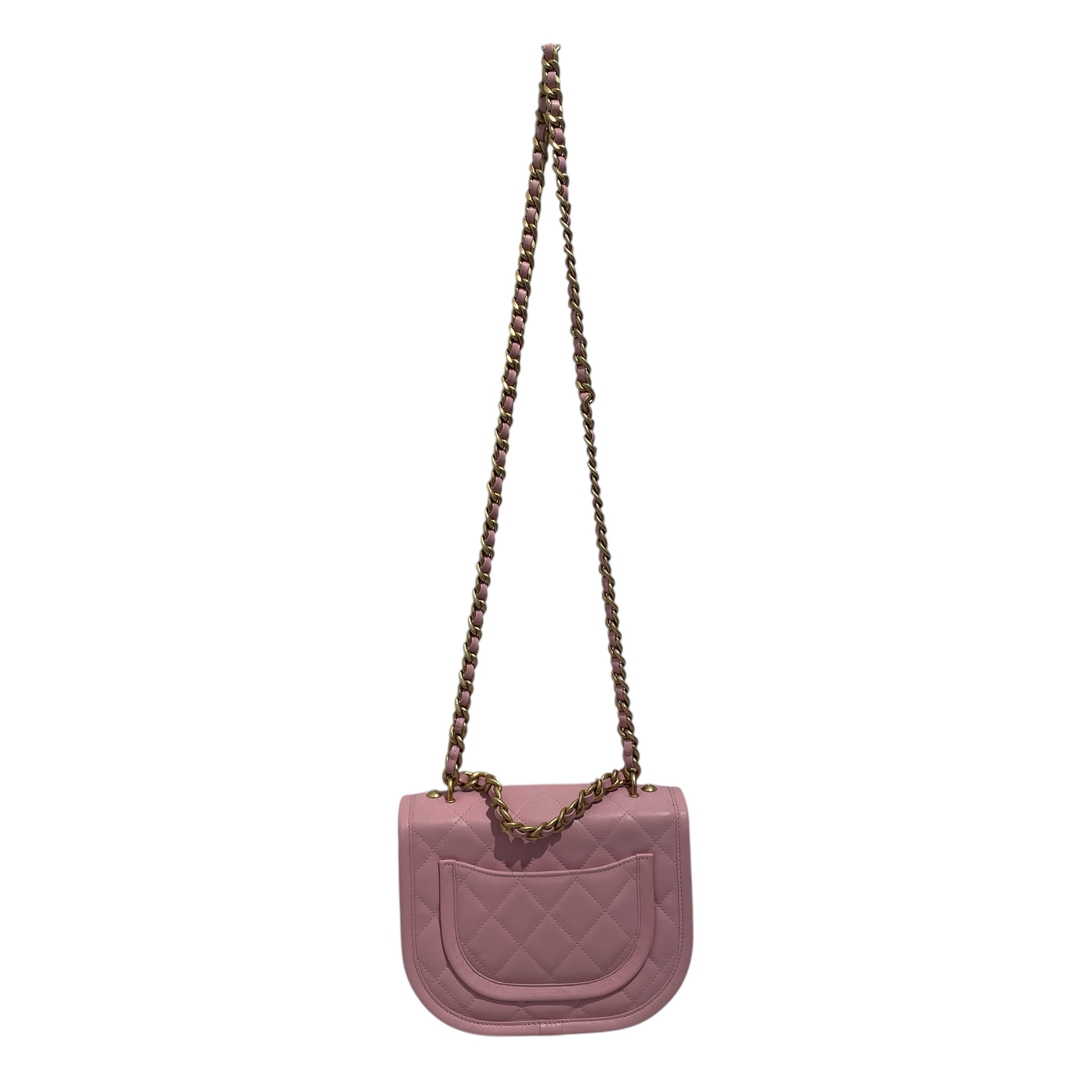 CHANEL/Cross Body Bag/Leather/PNK/T53GGL73 view 2