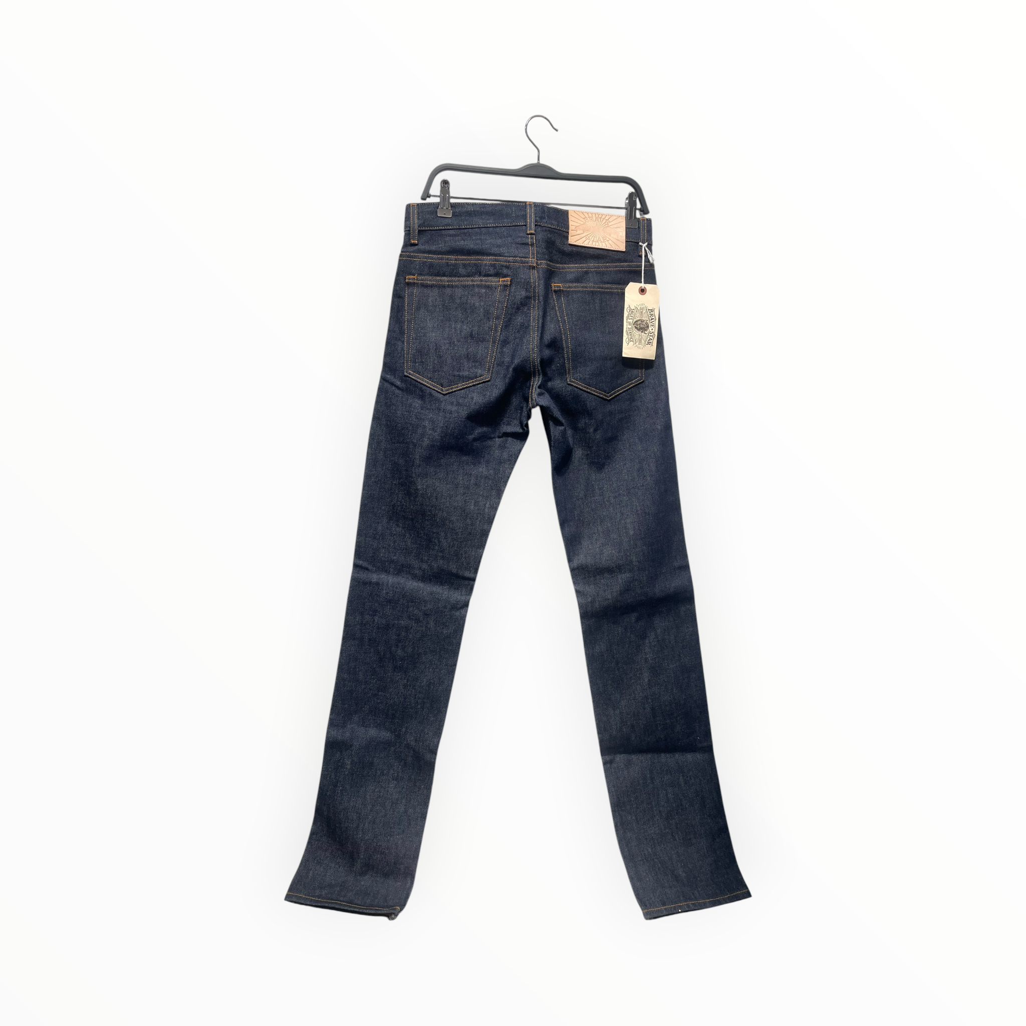 BRAVE STAR/Pants/30/Denim/NVY/Button Fly/ view 2