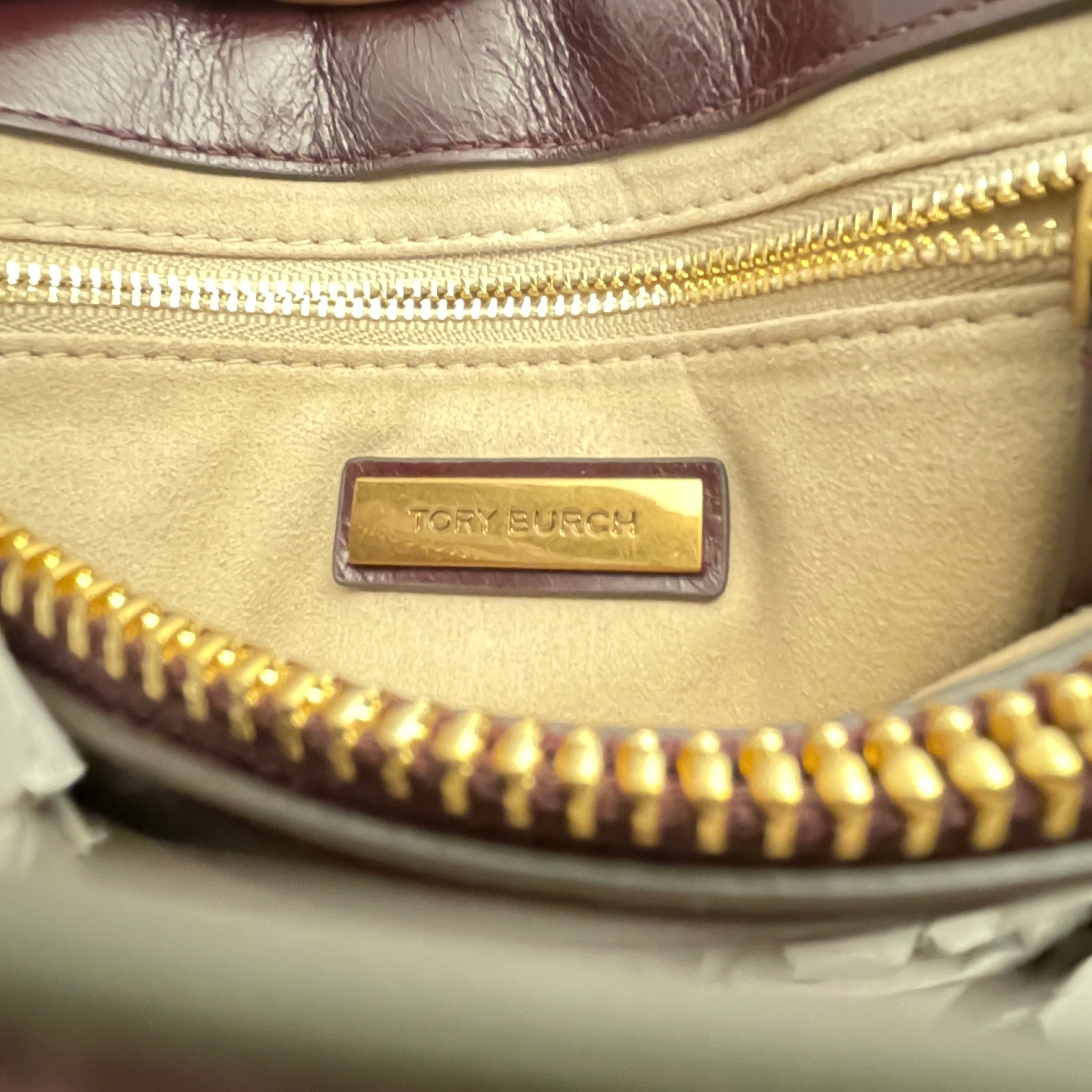 TORY BURCH/Hand Bag/Leather/BRD/kira chevron view 4