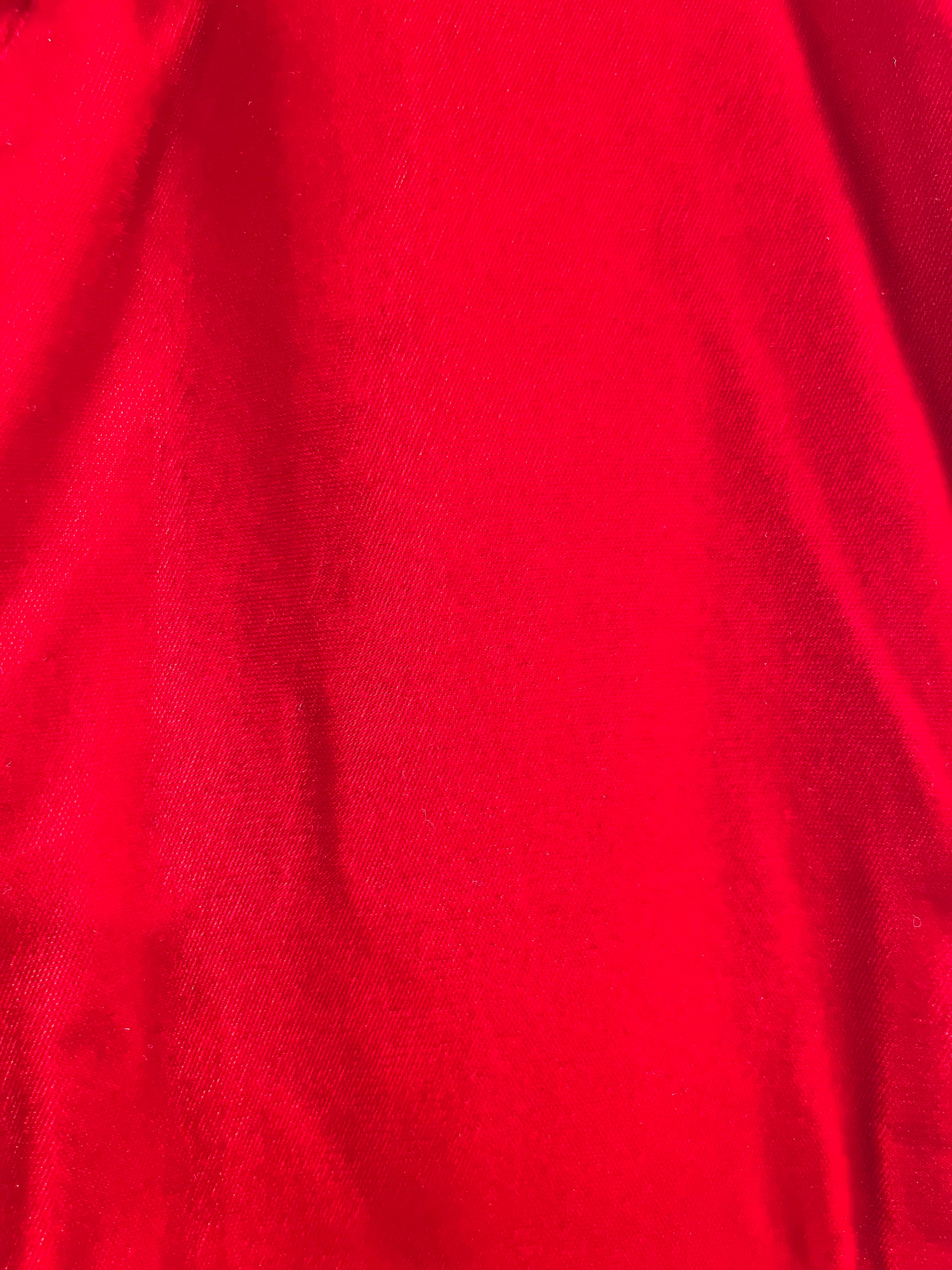 R13/Bottoms/28/RED/VELVET LEMMY TROUSER view 5
