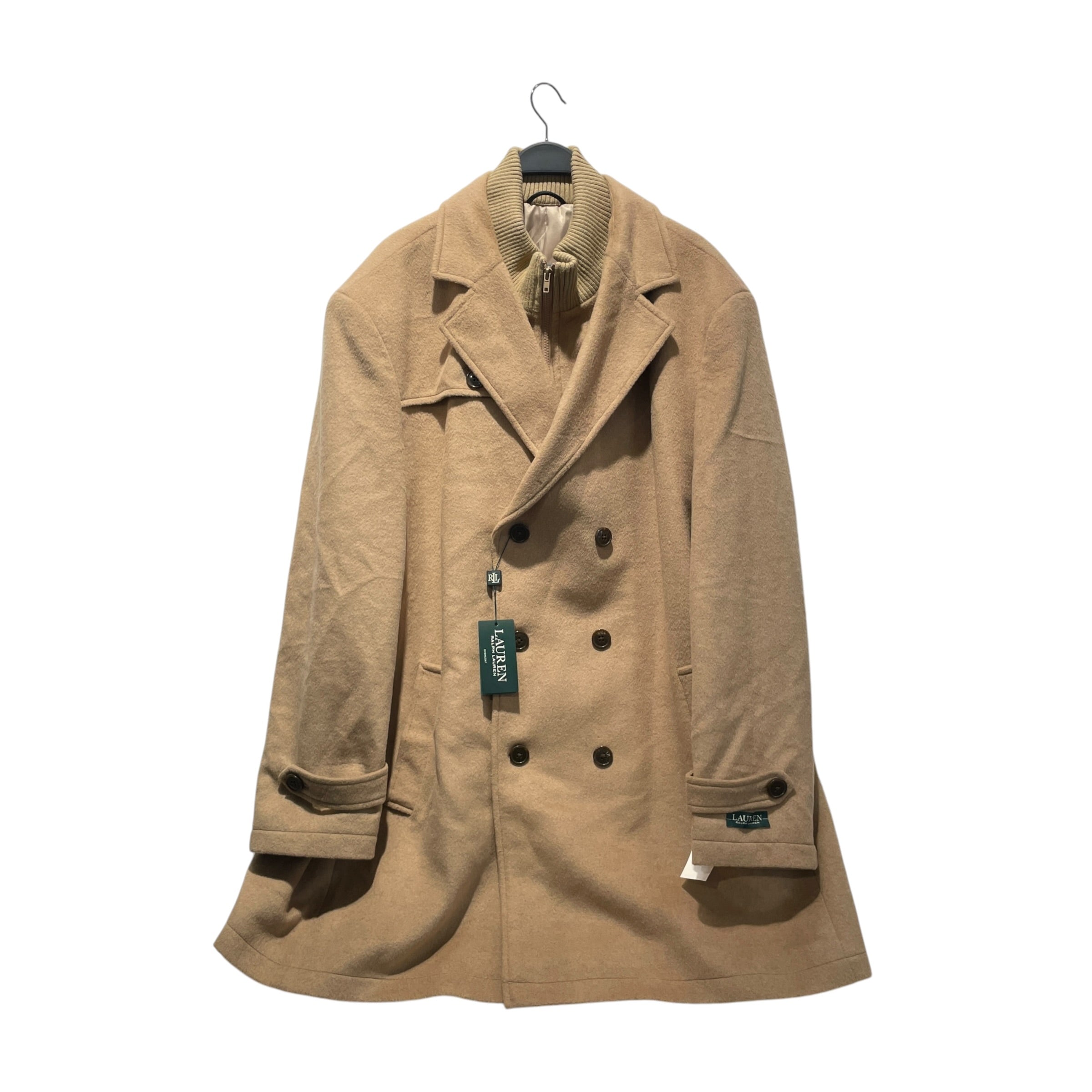 LAUREN RALPH LAUREN/Coat/Wool/CML/CAMEL OVERCOAT view 1