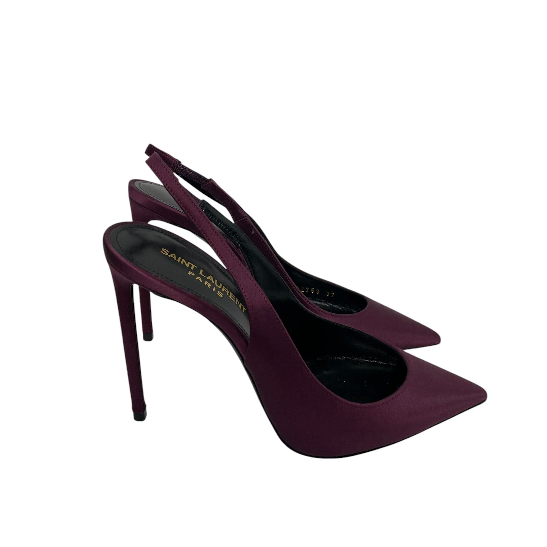 SAINT LAURENT/Heels/EU 37/PPL/ZOE SLINGBACK view 5