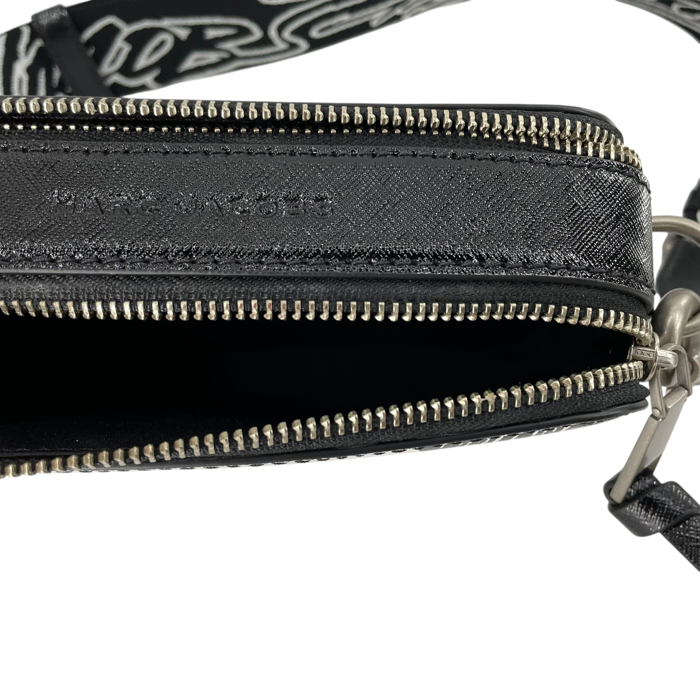MARC JACOBS/Cross Body Bag/Graphic/Leather/WHT/futura collab view 8
