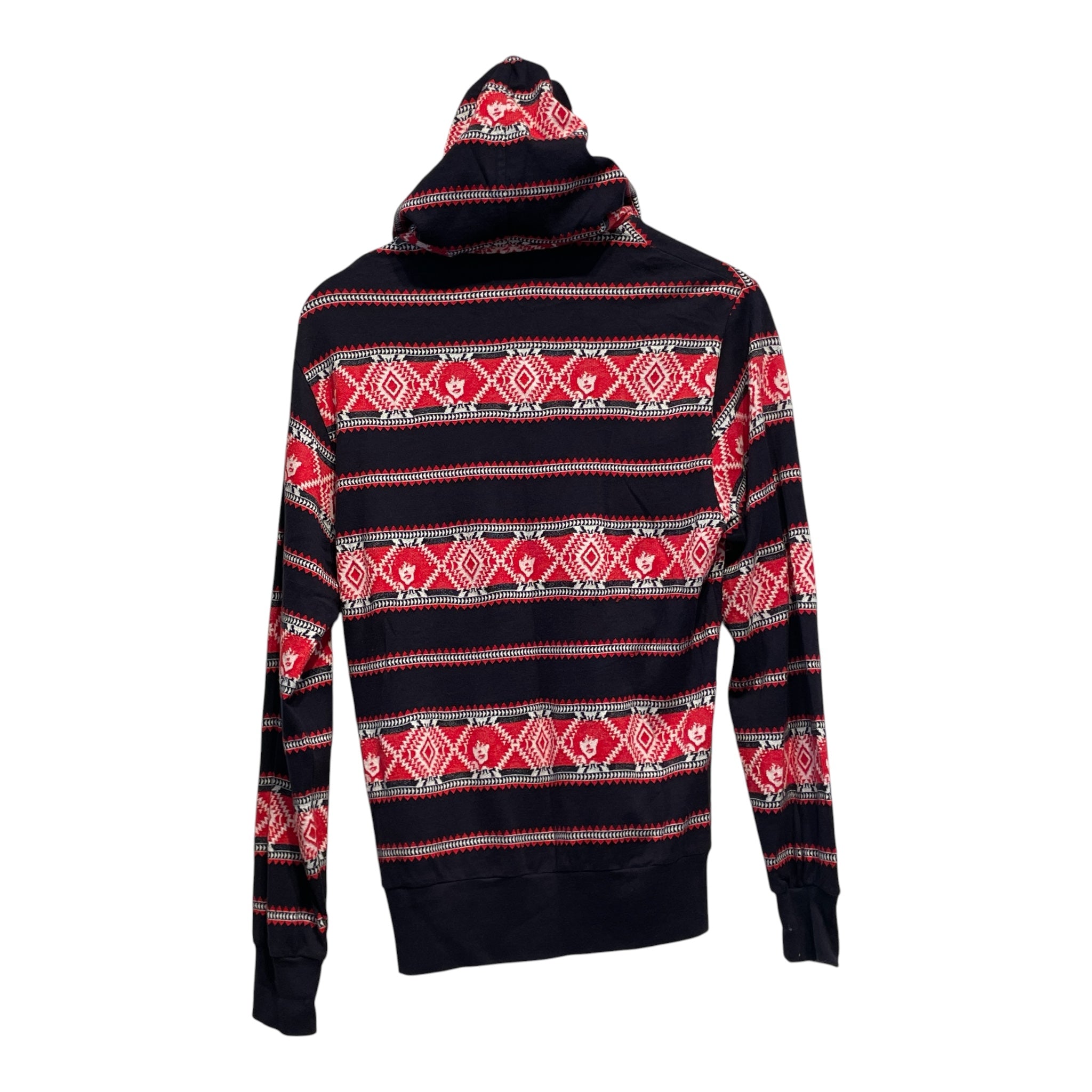 HYSTERIC GLAMOUR/Jacket/S/Cotton/NVY/Stripe/hysteric aztec view 2
