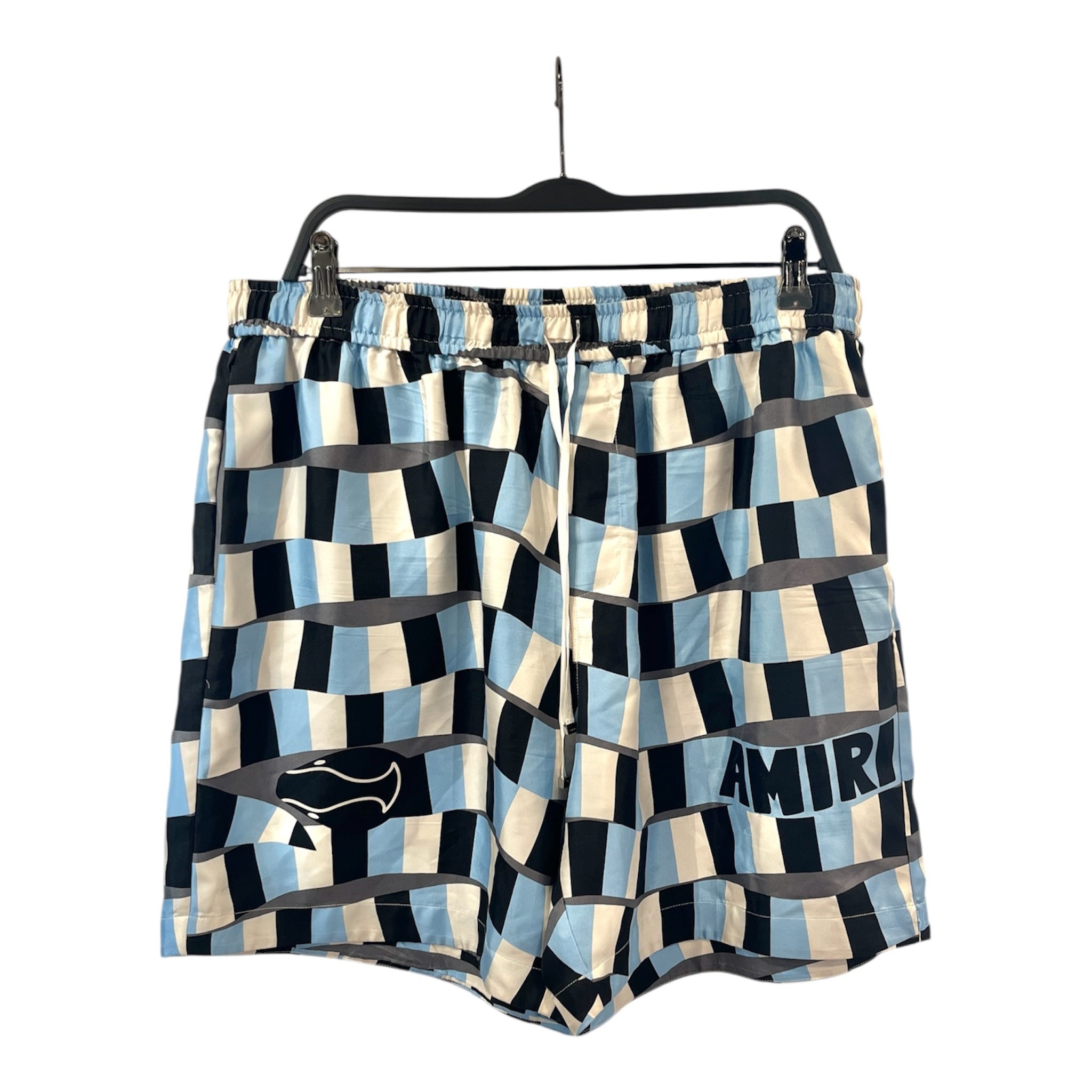 AMIRI/Shorts/XXXL/Silk/BLU/All Over Print/ view 1