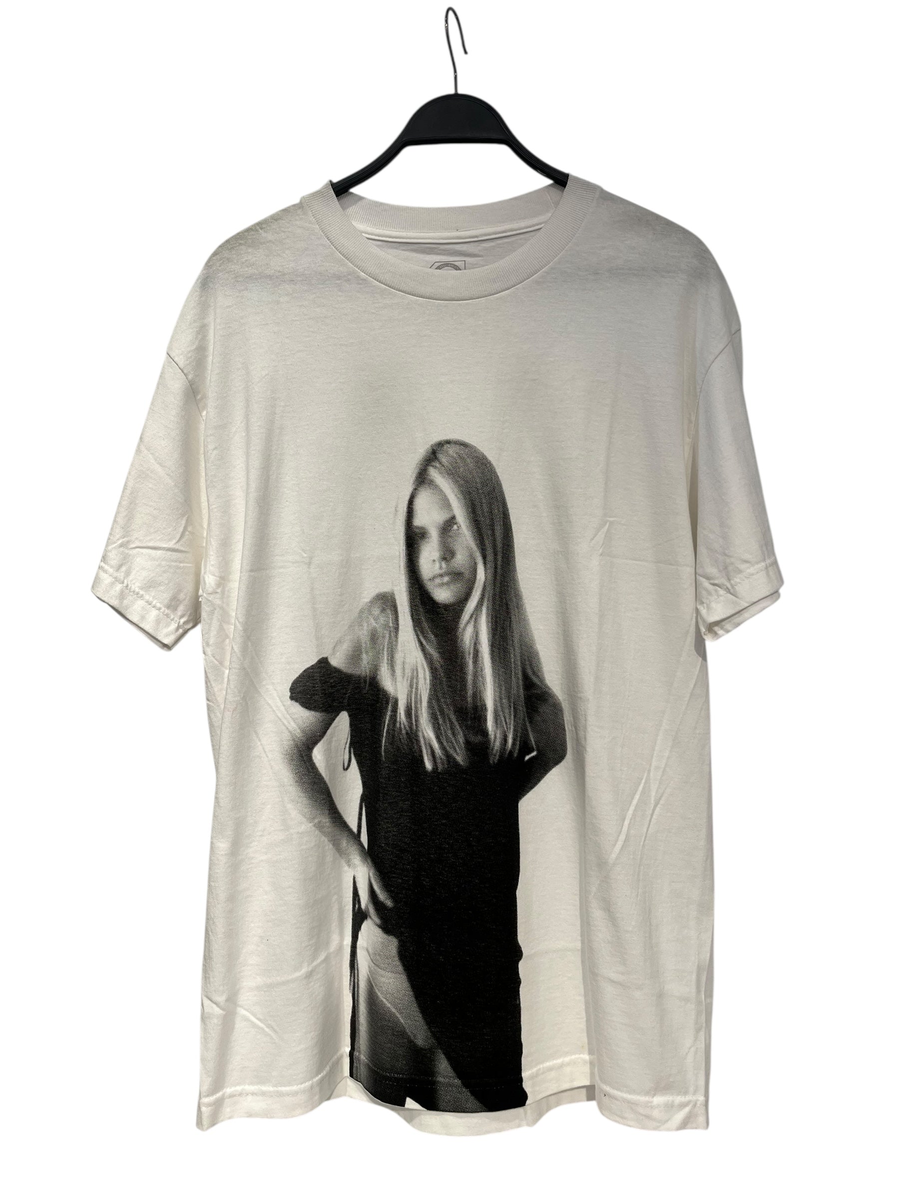 Fucking Awesome/T-Shirt/L/Cotton/WHT/girl blk n wht view 1