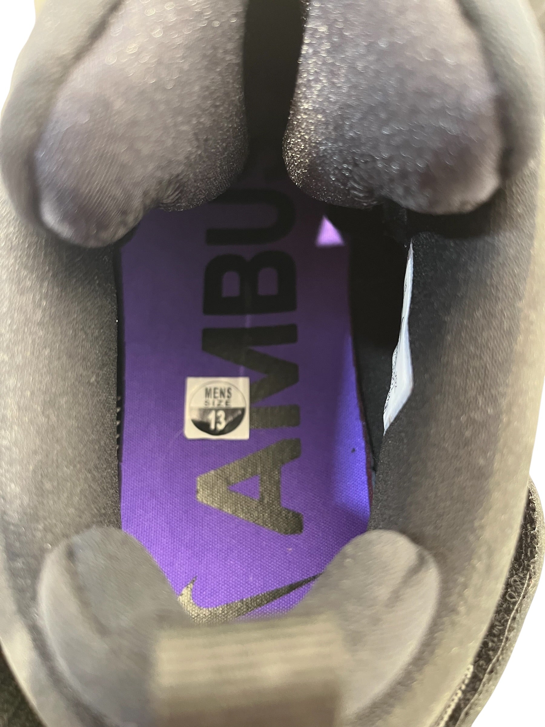 NIKE/AMBUSH AIR ADJUST FORCE/Low-Sneakers/US 13/Leather/BLK/DM8465-001 view 3