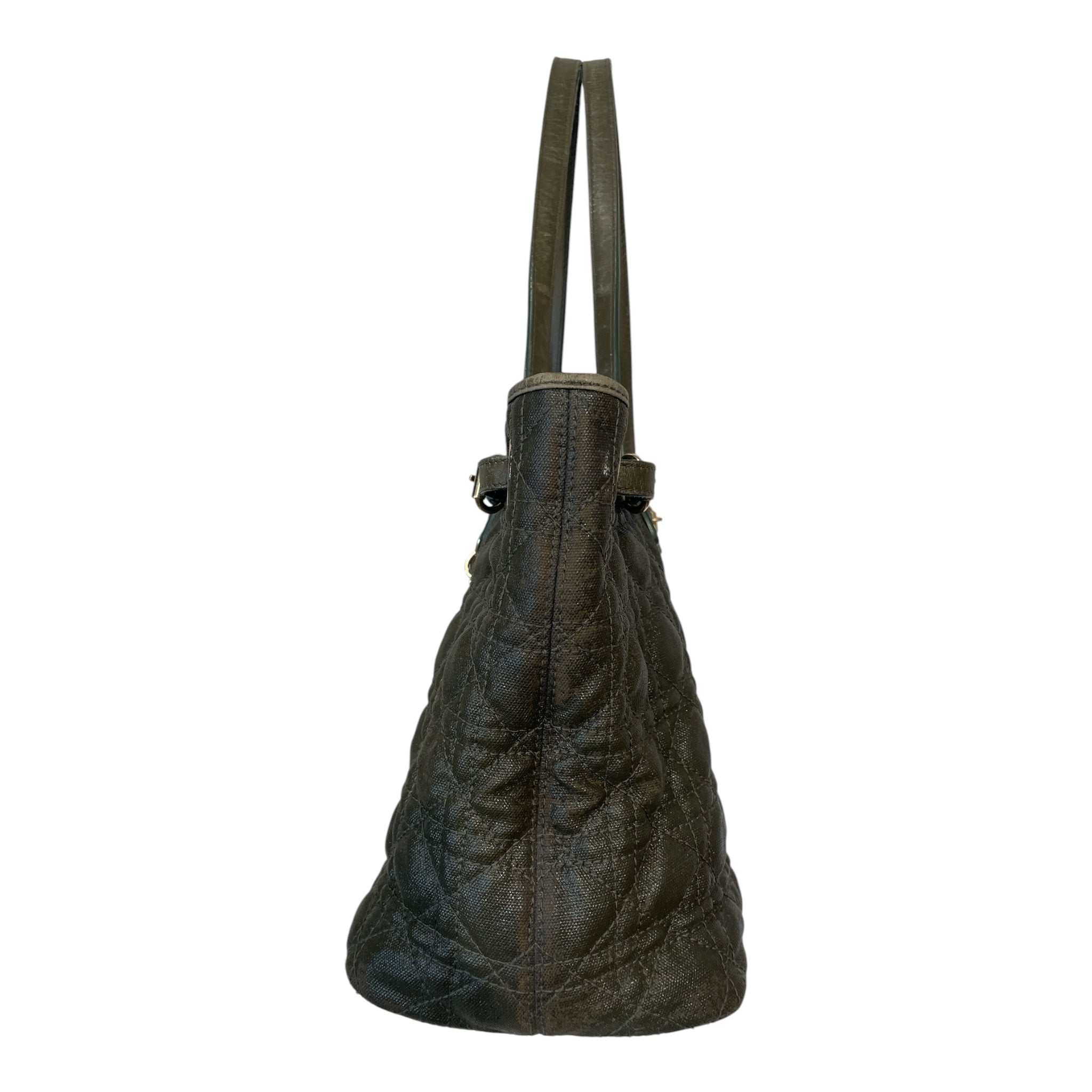 Christian Dior/Bag/Leather/GRN/CANNAGE view 3