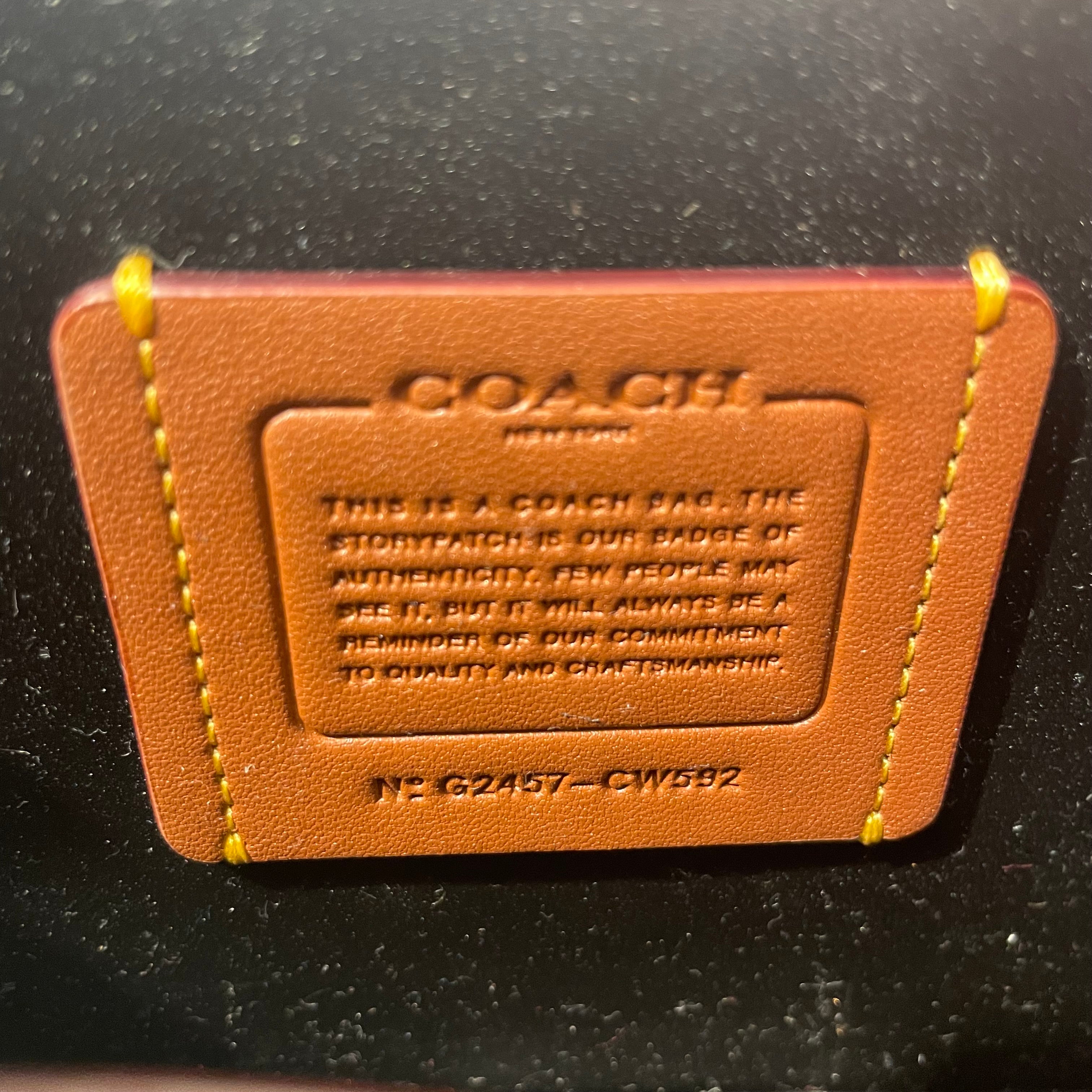 COACH/Cross Body Bag/S/Acrylic/BLK/CAOCH PENN view 3