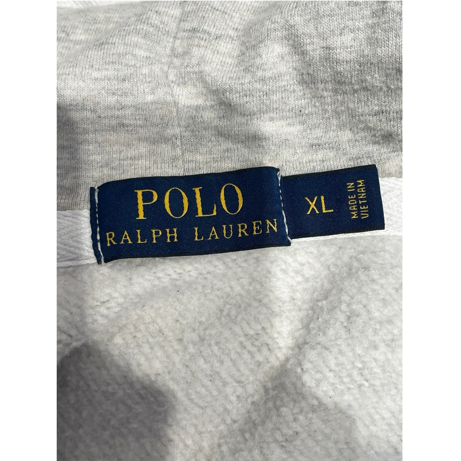 POLO RALPH LAUREN/Heavy Cardigan/XL/Cotton/GRY/ view 3