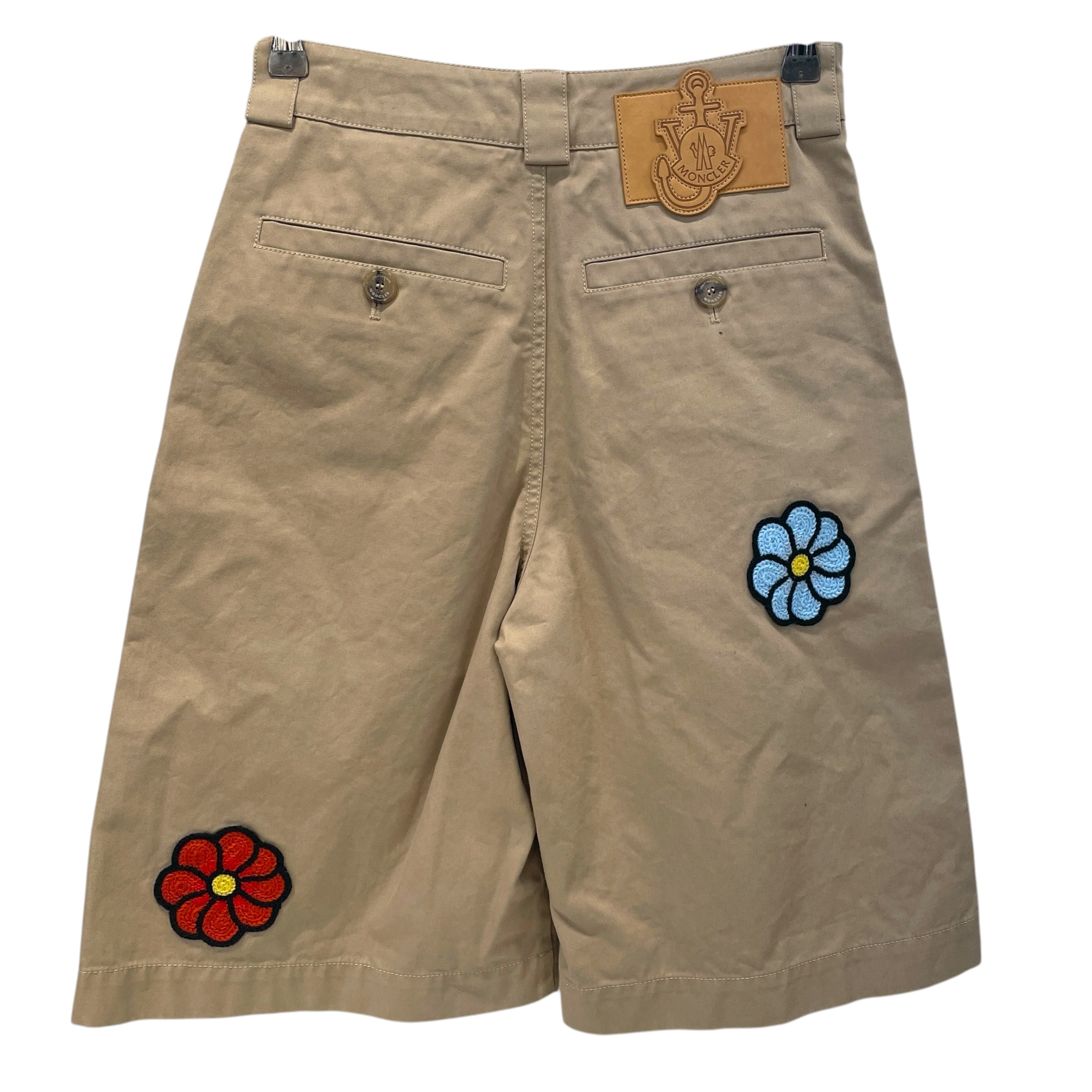 MONCLER/JW ANDERSON(J.W.ANDERSON)/Shorts/38/Cotton/CRM/Floral Pattern/BERMUDA view 2