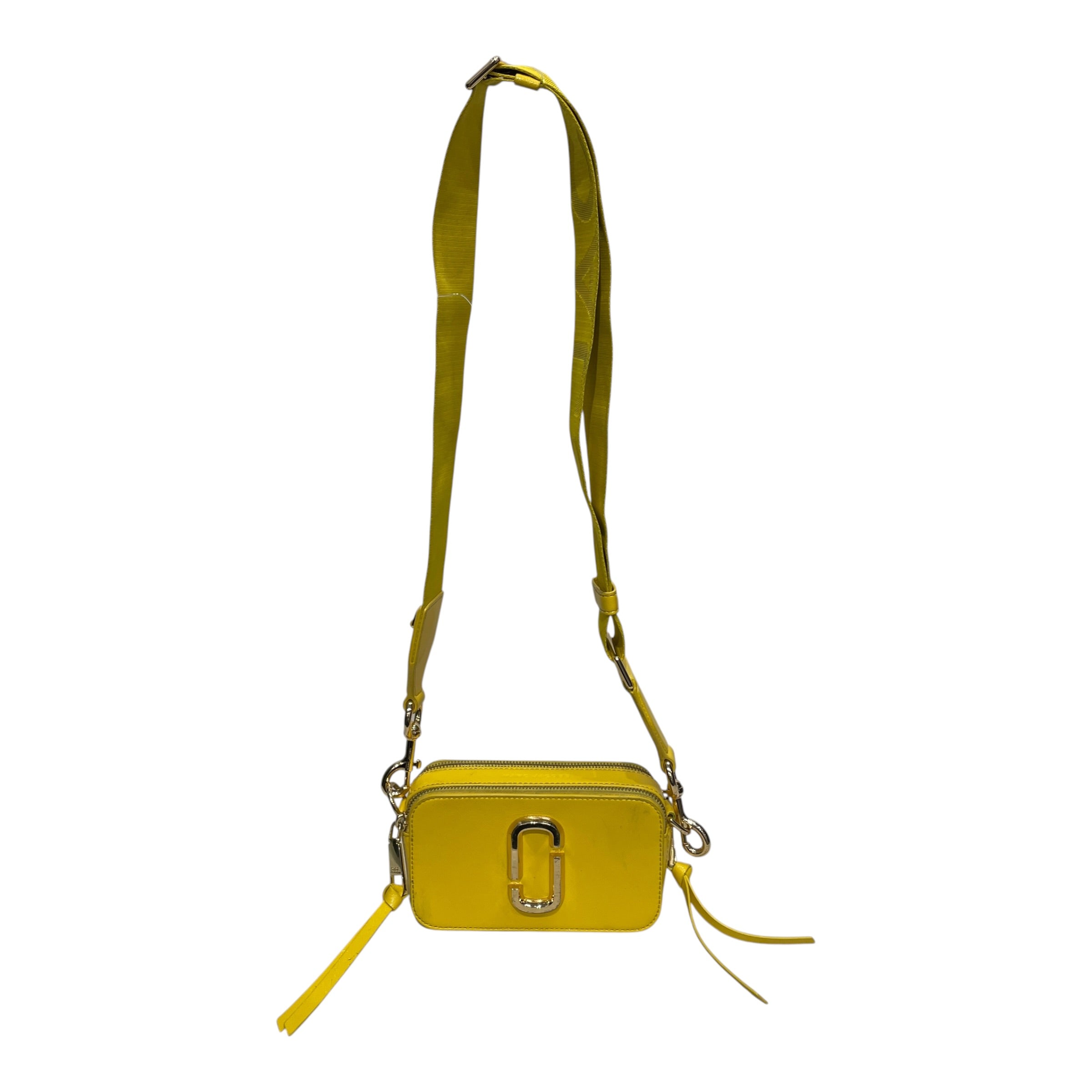 MARC JACOBS/Cross Body Bag/Leather/YEL/MJ SNAPSHOT CROSSBODY view 1