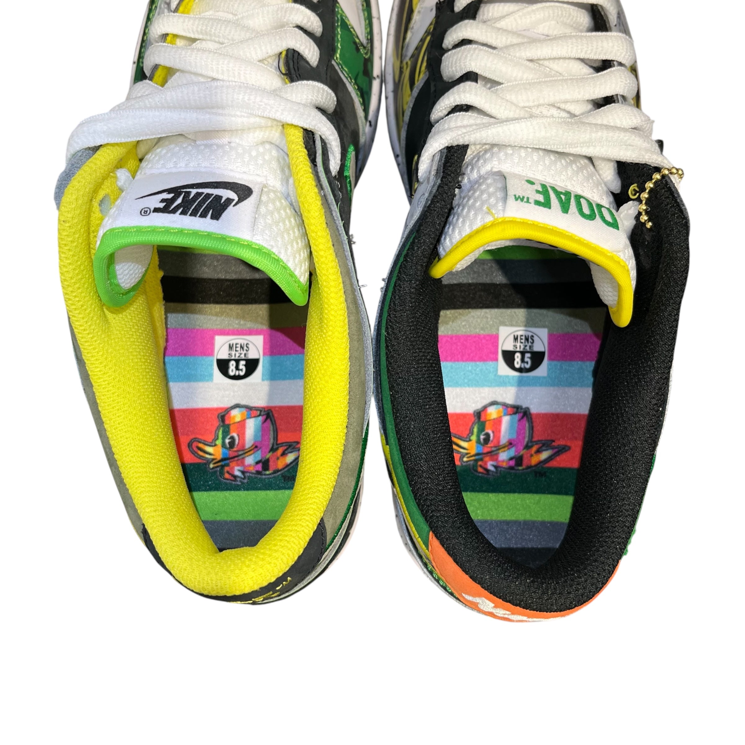 NIKE/Low-Sneakers/US 8.5/GRN/DUCKS DOAF HV1454-100 view 9
