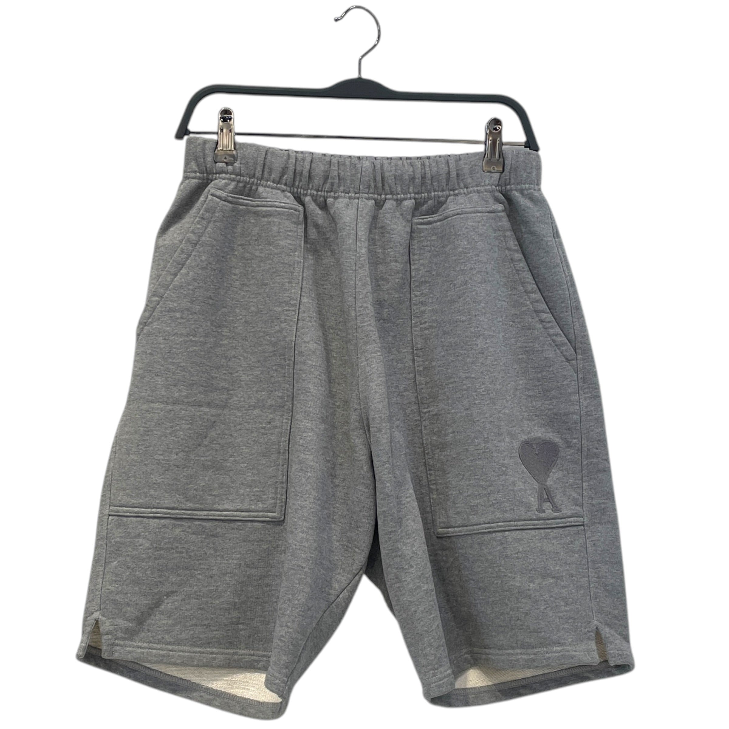 AMI PARIS/Shorts/S/Cotton/GRY/ view 1