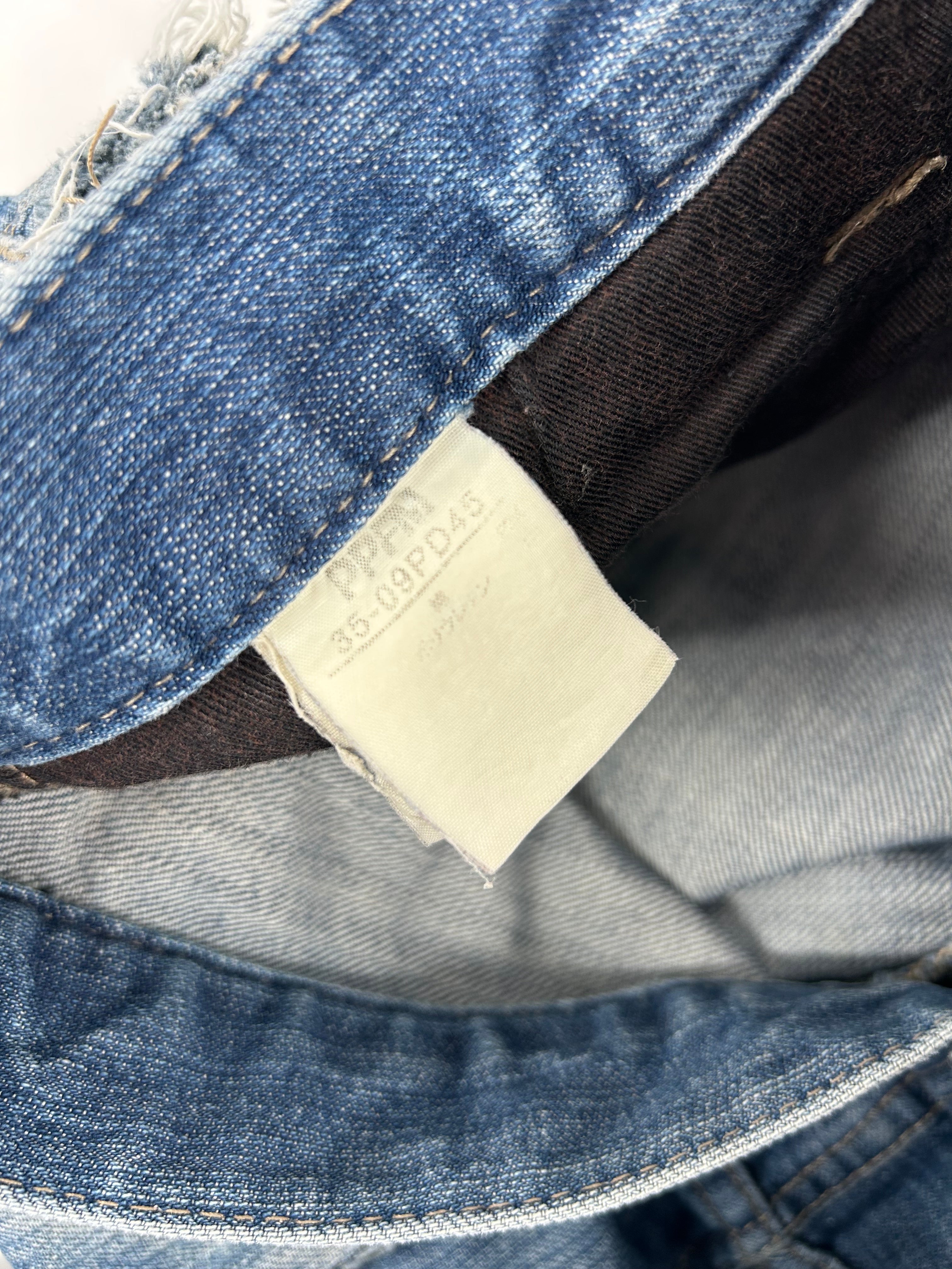 PPFM/Straight Pants/34/Denim/IDG/PPFM ZIPPER BANANNA CUT DENIM view 3
