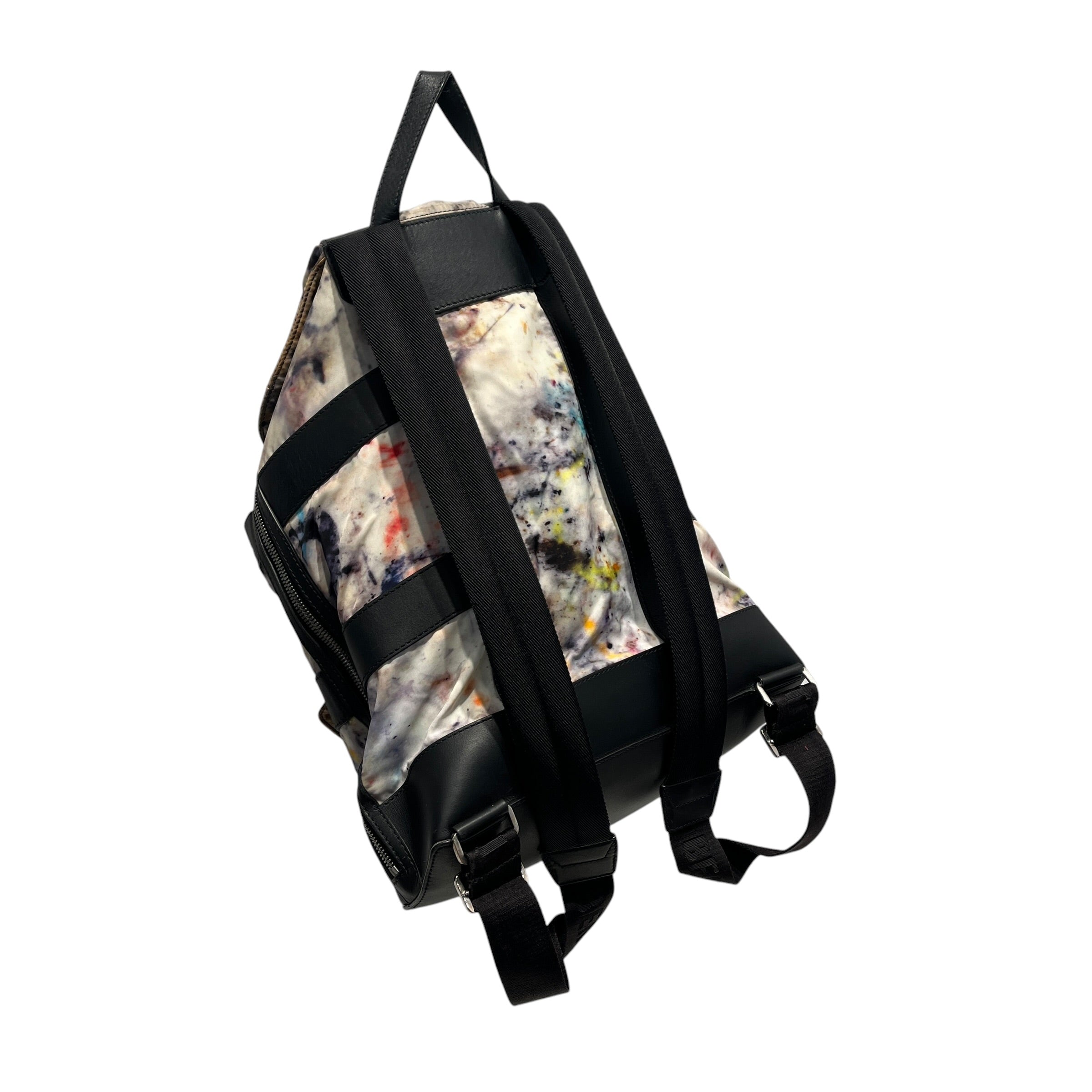 Berluti/Backpack/All Over Print/Nylon/MLT/PAINT SPLATTER NYLON BACKPACK view 9