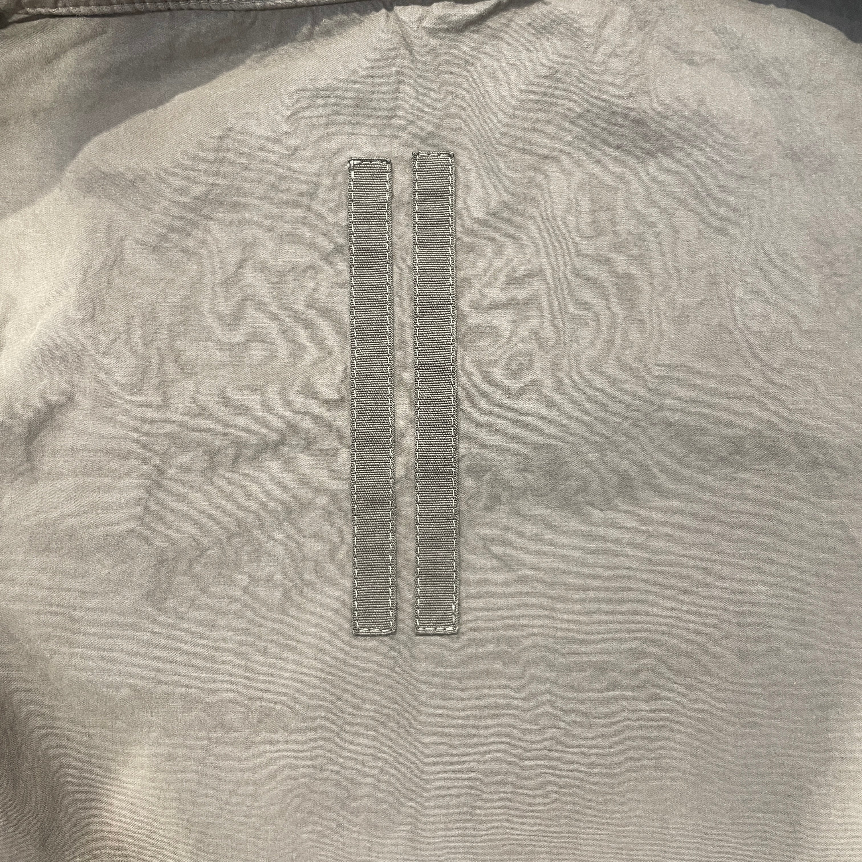 RICK OWENS DRKSHDW/Jacket/L/Cotton/GRY/Full Zip Ripstop Longsleeve view 4