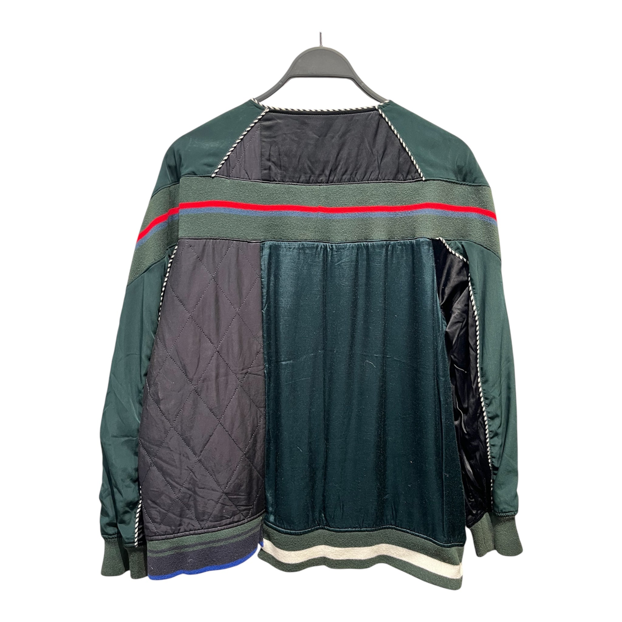 FACETASM/Windbreaker/L/Nylon/GRN/Border/ view 2