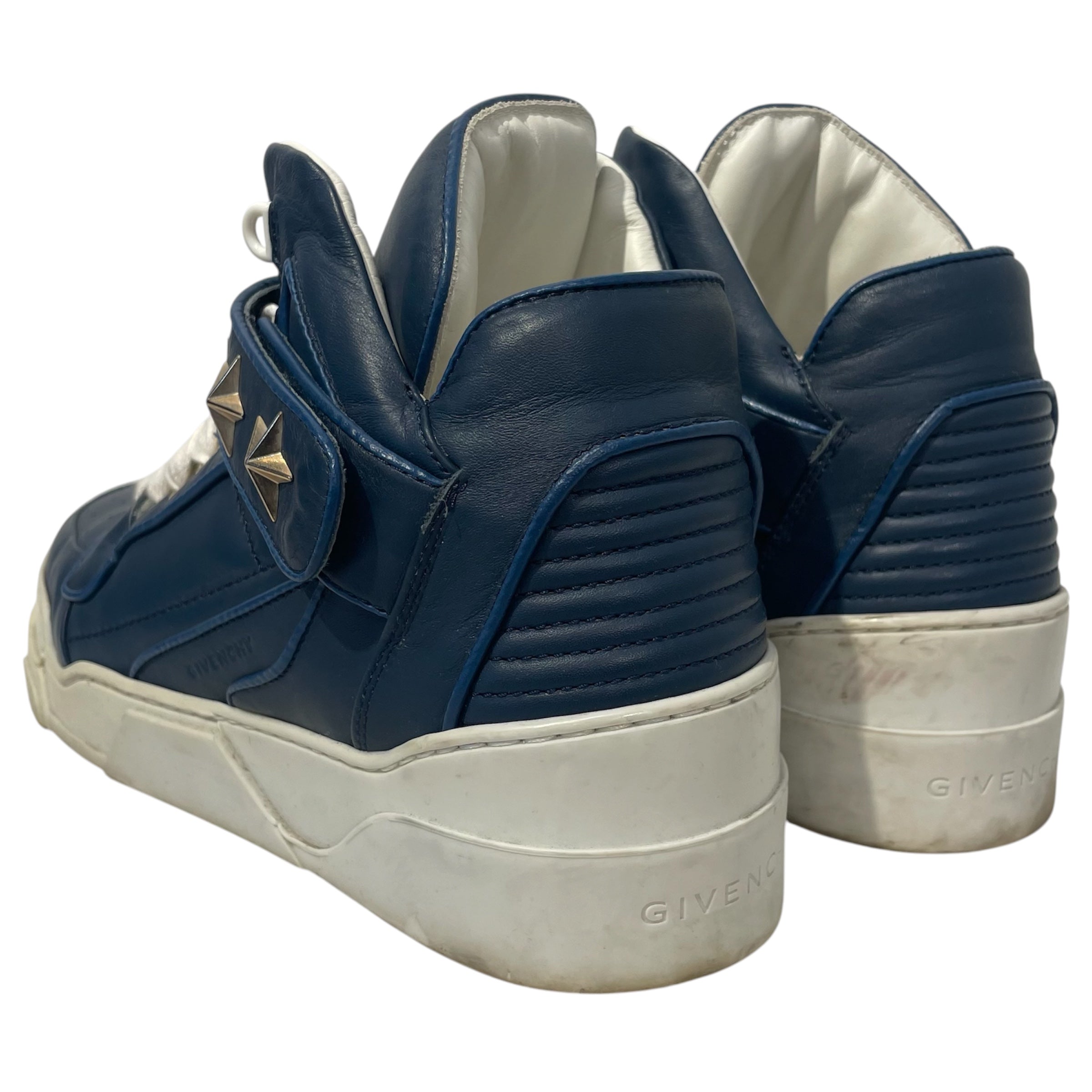 GIVENCHY/Low-Sneakers/EU 42/Cotton/BLU/ view 2