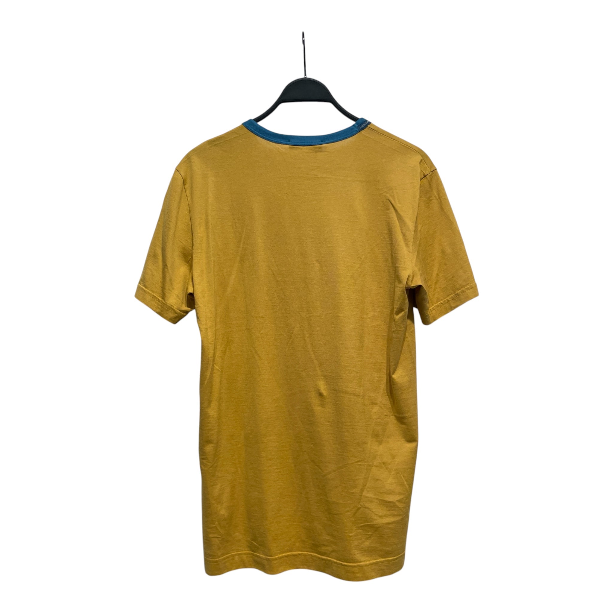 DOLCE&GABBANA/T-Shirt/52/Cotton/YEL/High Neck/ view 2