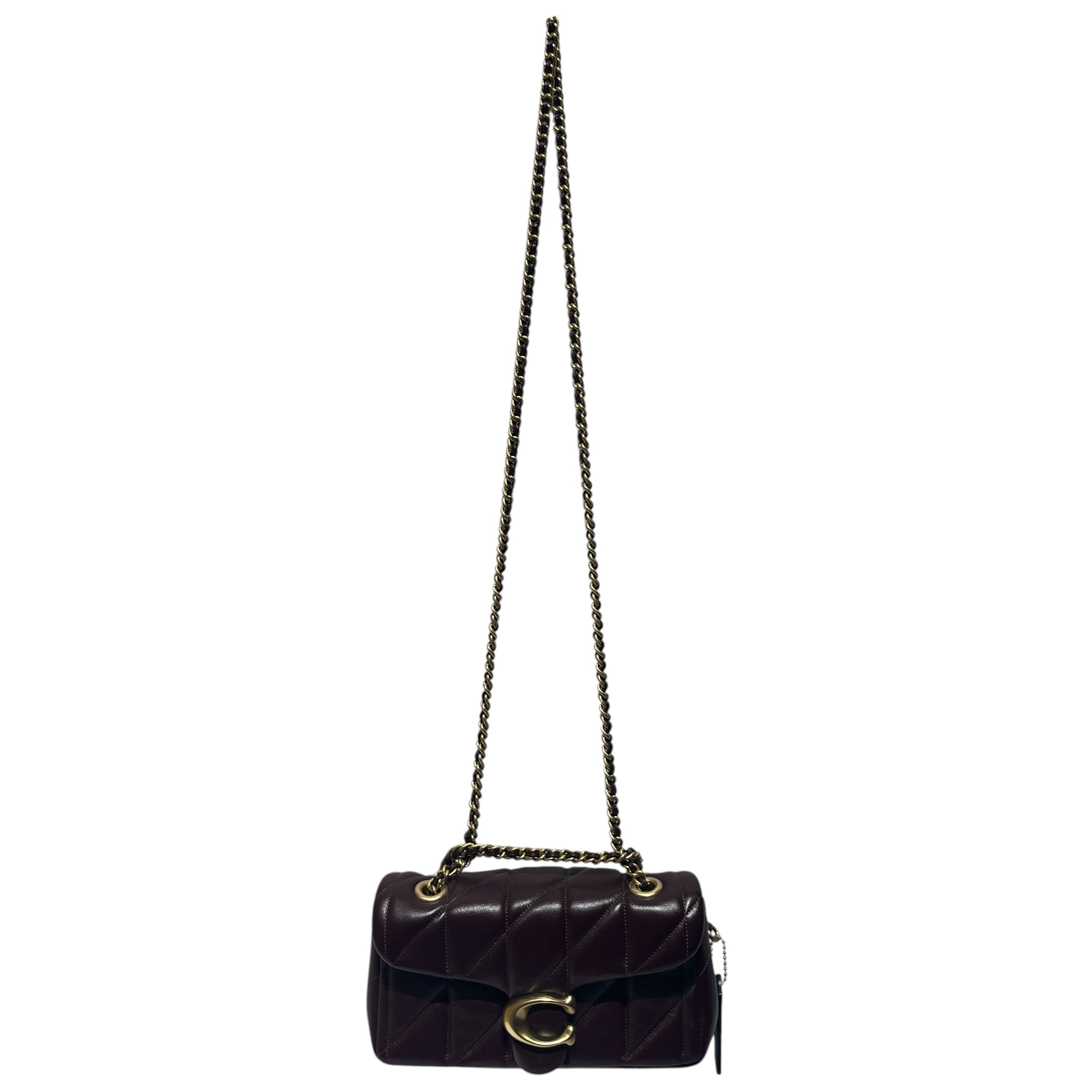 COACH/Bag/Leather/BRW/tabby 20 view 1