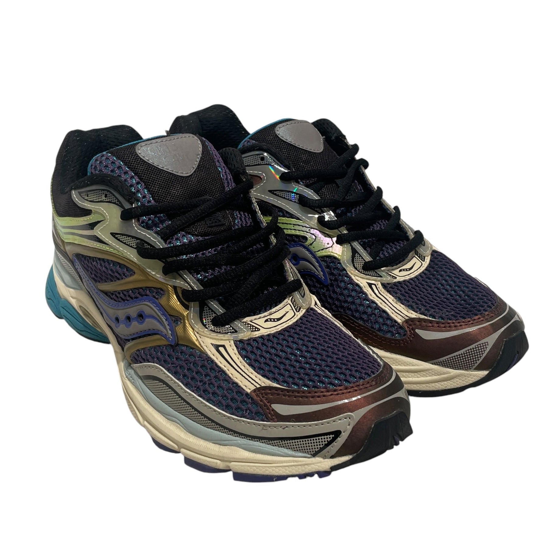 SAUCONY/Low-Sneakers/US 10/Stripe/Nylon/IDG/ view 1