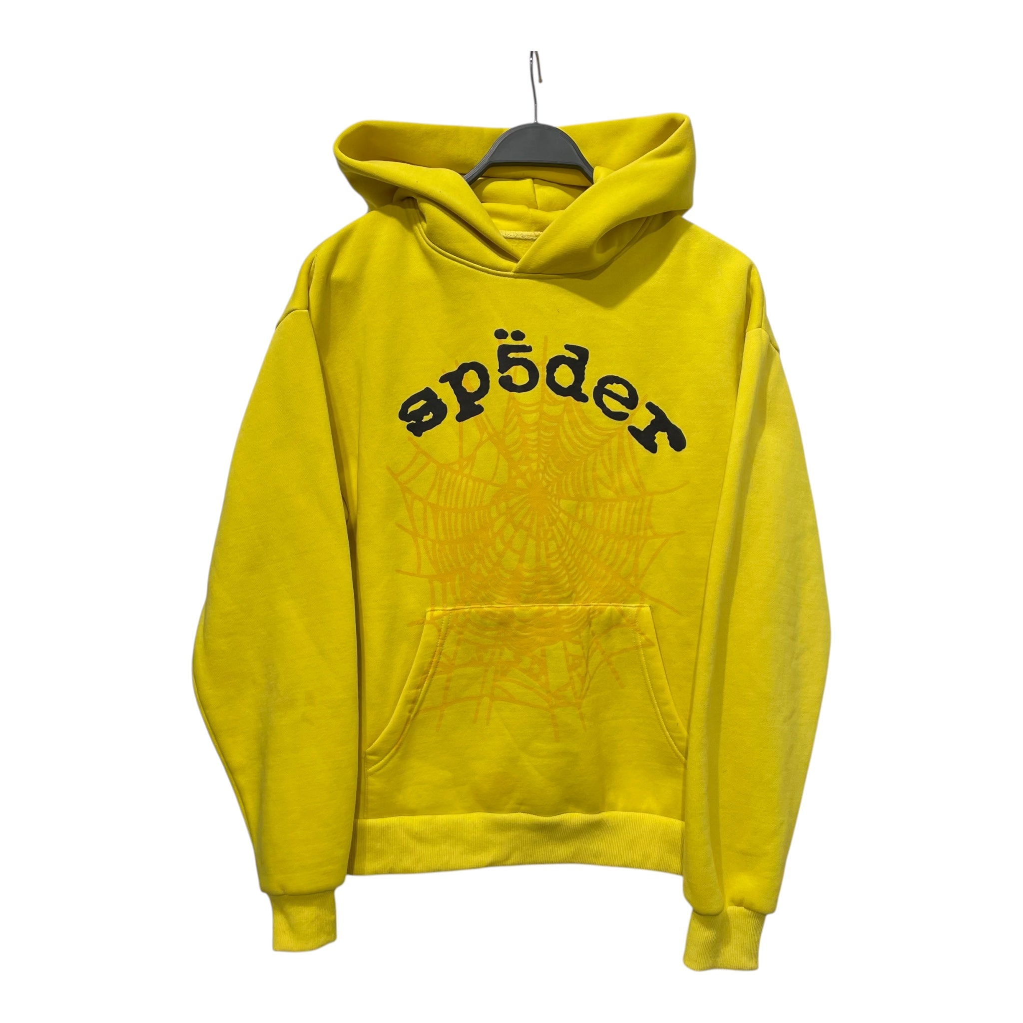 Sp5der/Hoodie/M/Graphic/Cotton/YEL/ view 1