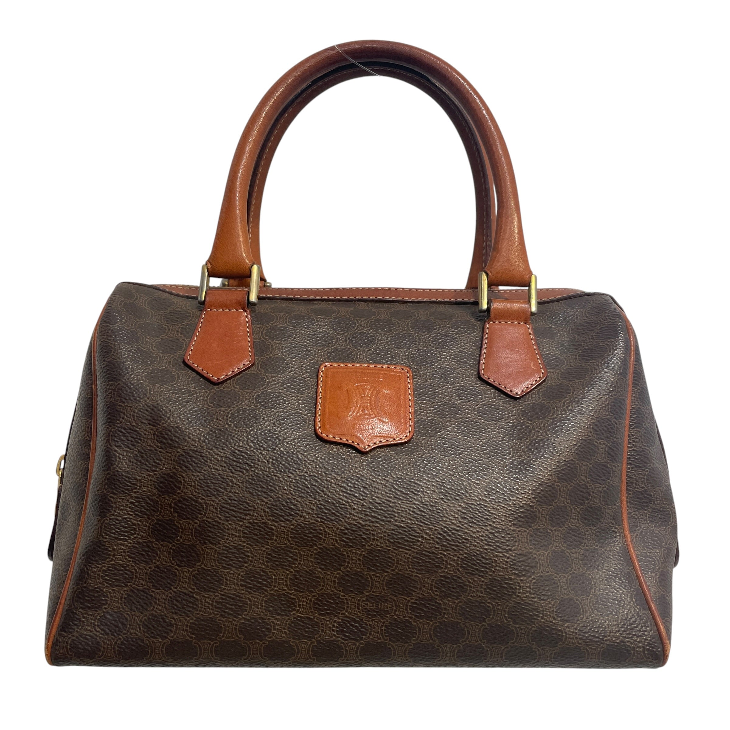 CELINE/Bag/Monogram/Leather/BRW/Macadam Boston Bag view 1