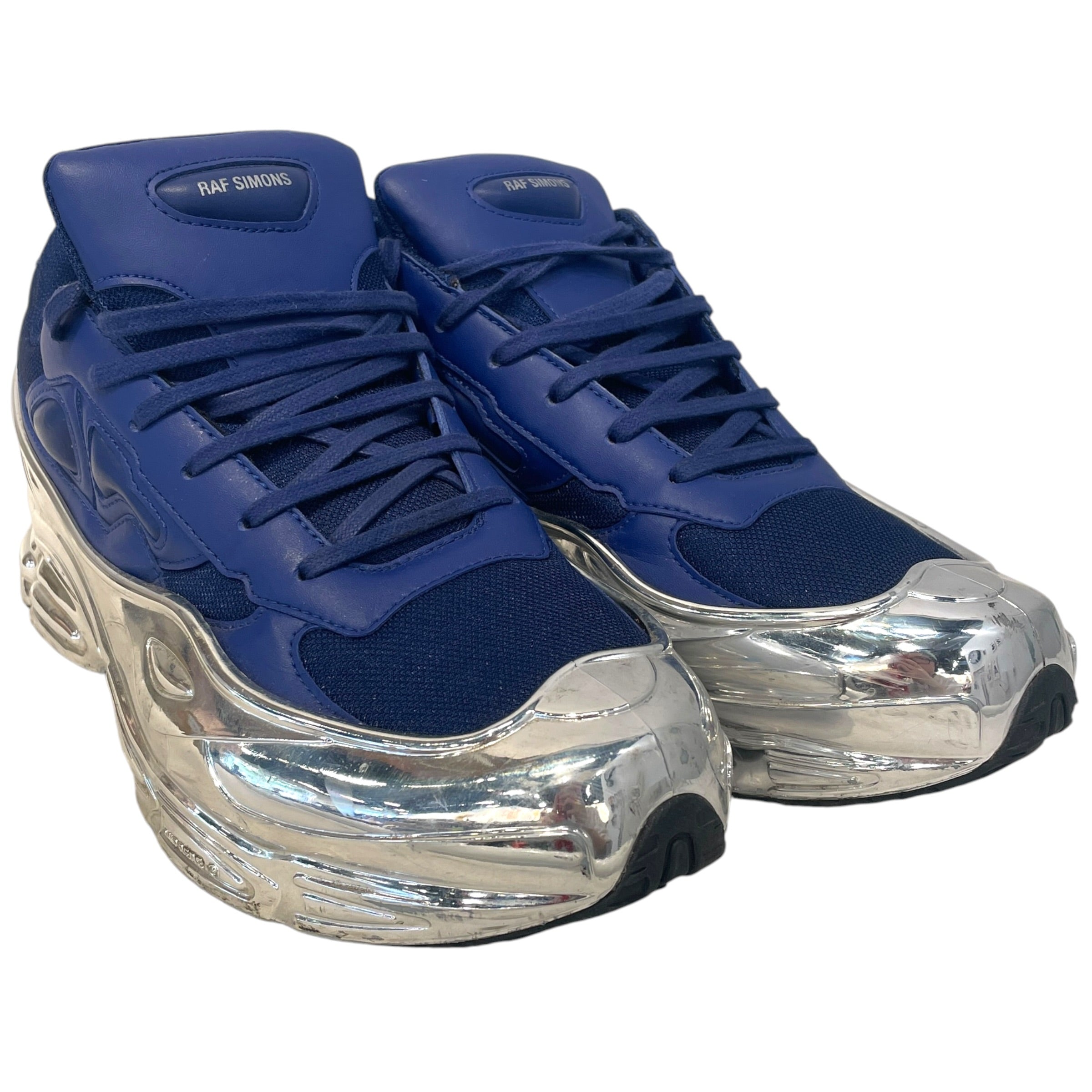 RAF SIMONS/adidas/Low-Sneakers/US 12.5/NVY/Ozweego view 1