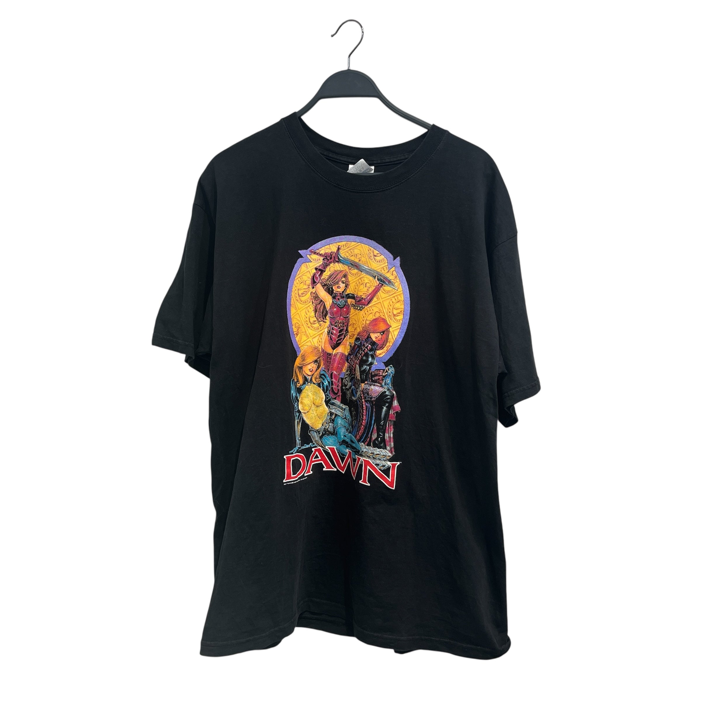 Vintage/T-Shirt/XL/Cotton/BLK/Graphic/Dawn x3 view 1