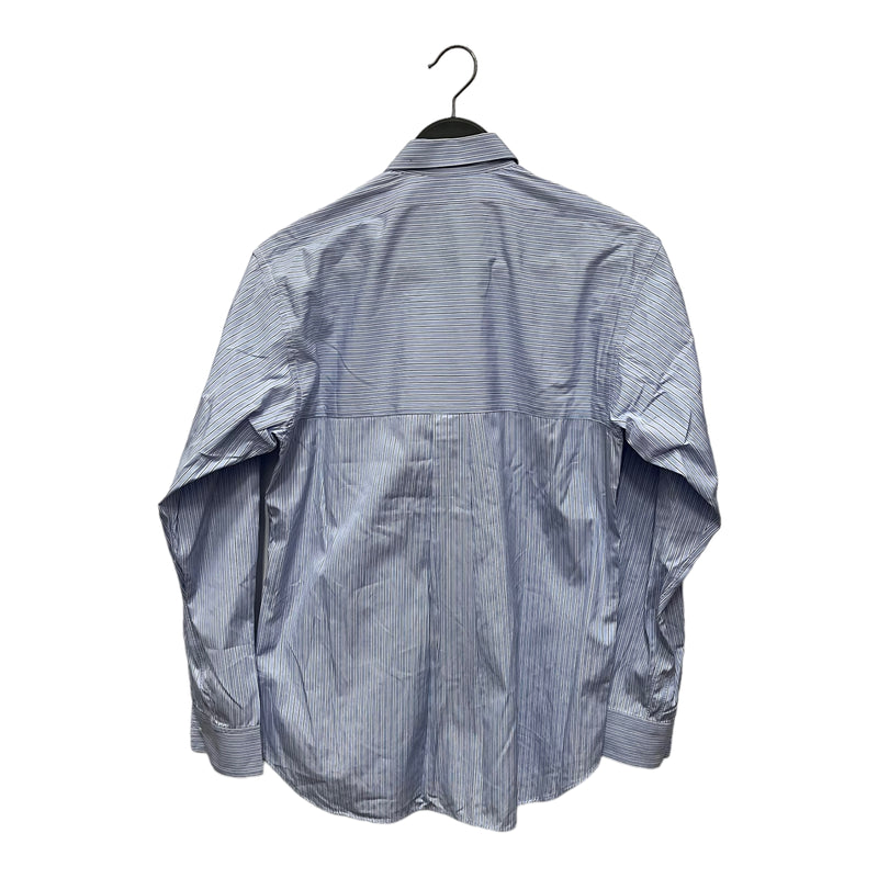 COMME des GARCONS SHIRT/LS Shirt/XS/Blue/Cotton/Stripe/CDGS2SB/CDGS2SB