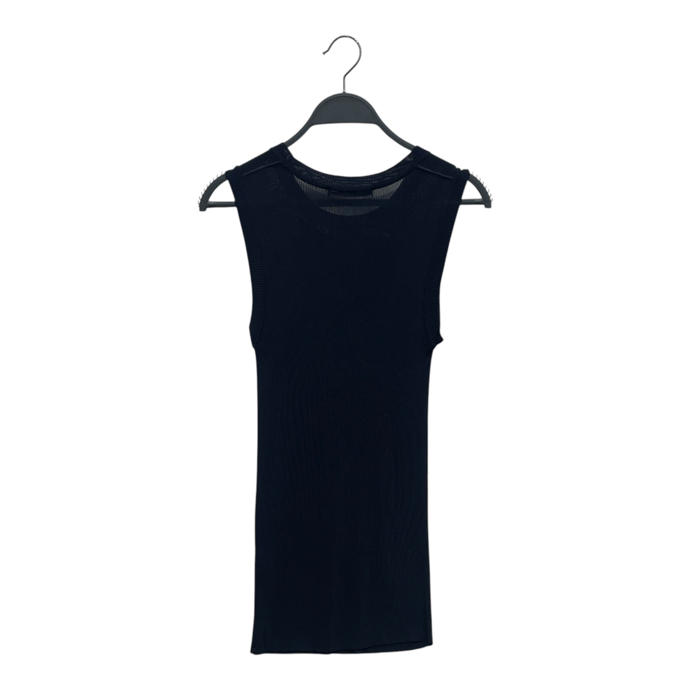 DOLCE&GABBANA/Camisole/NVY/RIBBED SL TOP view 2