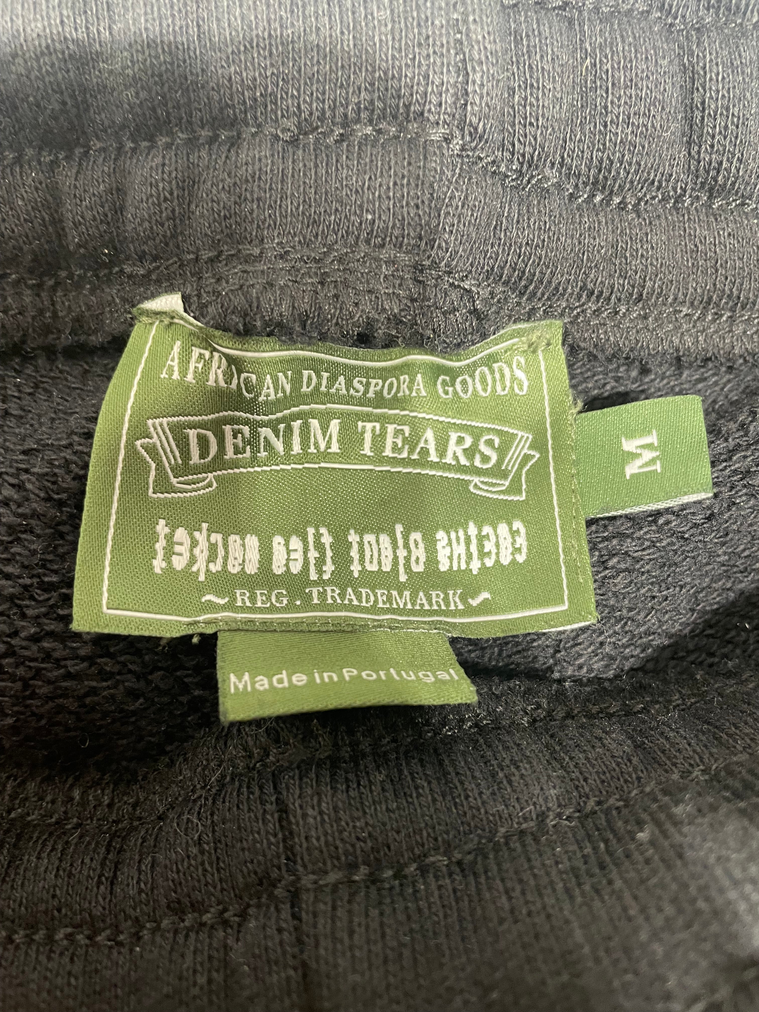 DENIM TEARS/CACTUS PLANT FLEA MARKET/Pants/M/Cotton/BLK/All Over Print/CPFM x Denim Tears Sweats view 3