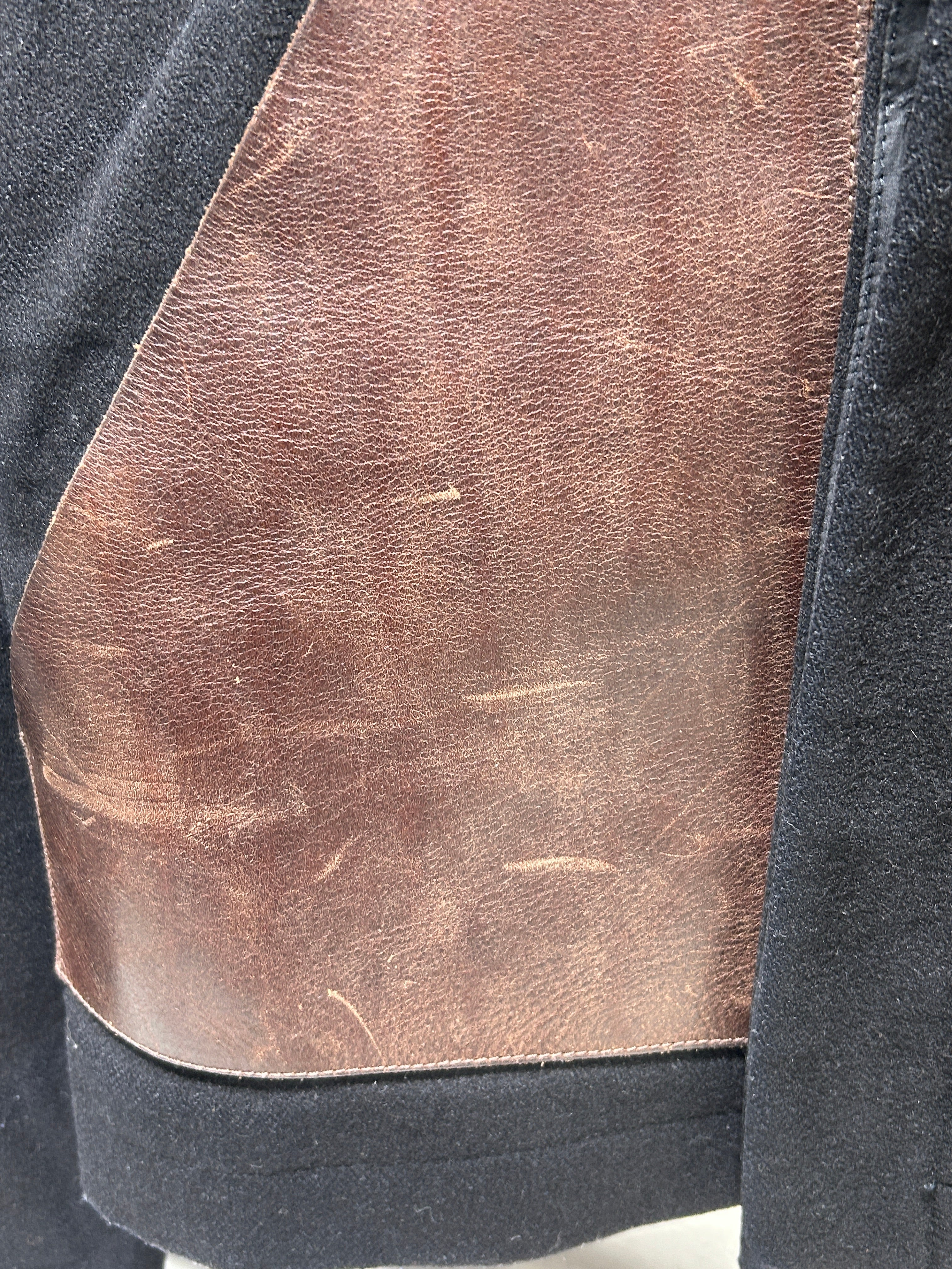 Rick Owens/Jacket/40/Wool/BLK/FW12 MOUNTAIN WOOL/LEATHER view 5