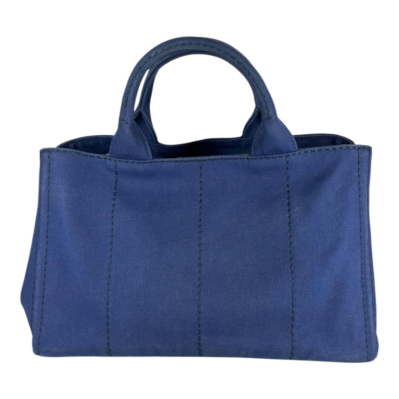 PRADA/Tote Bag/Graphic/Cotton/NVY/CANAPA LOGO view 2