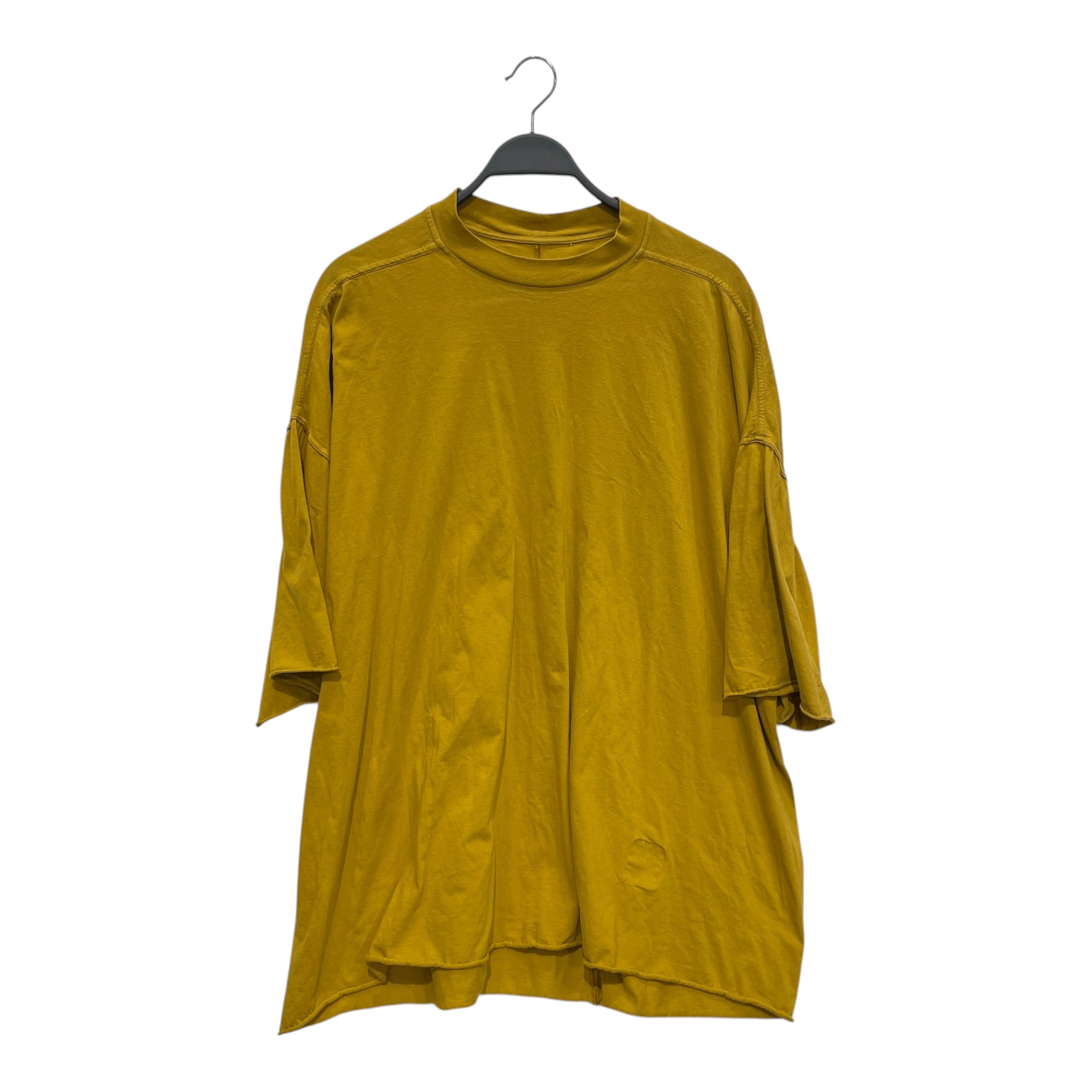 RICK OWENS DRKSHDW/T-Shirt/OS/Cotton/YEL/RO DRK SHDW YLLW TEE view 1