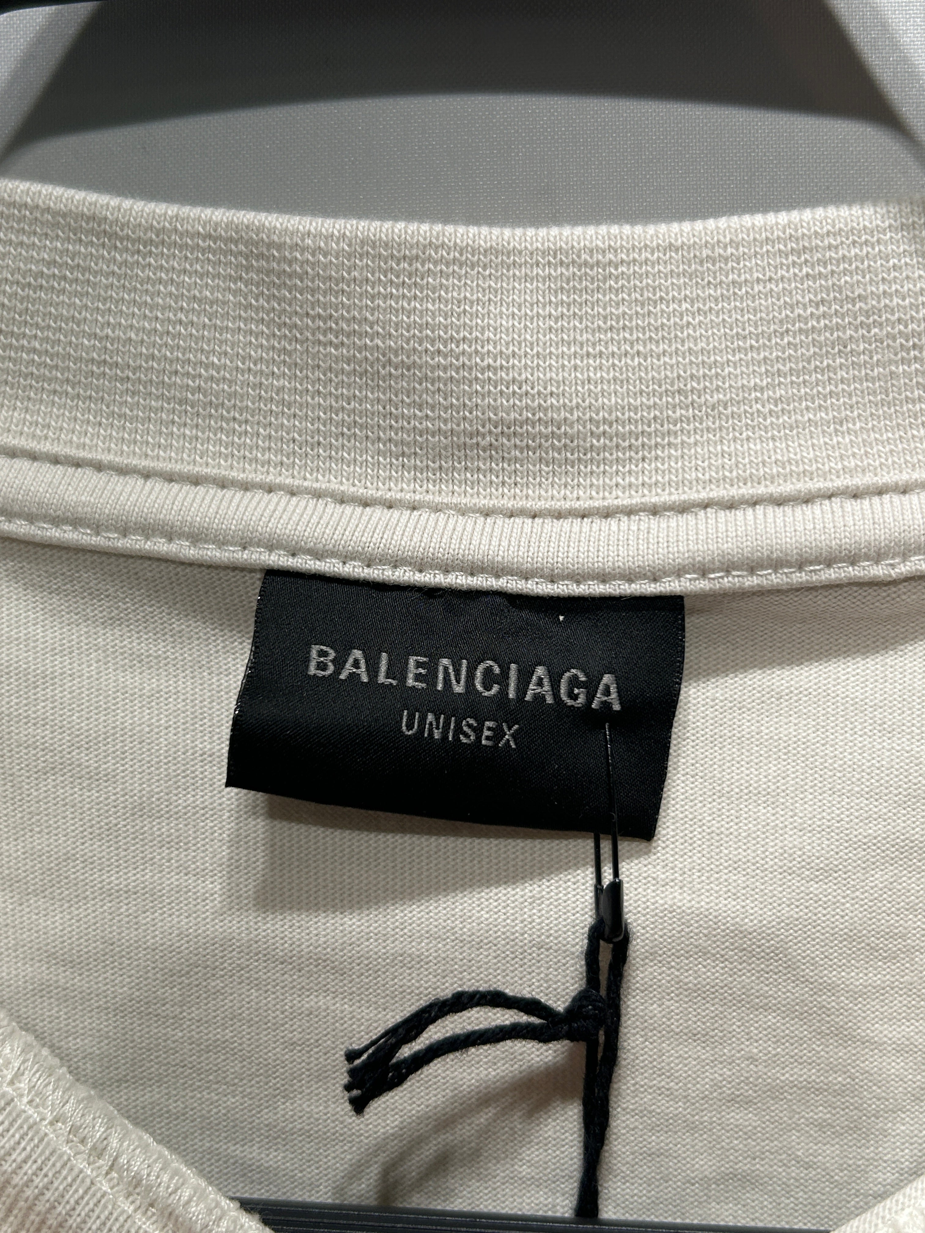 BALENCIAGA/T-Shirt/2/Cotton/BEG/EREWHON view 3