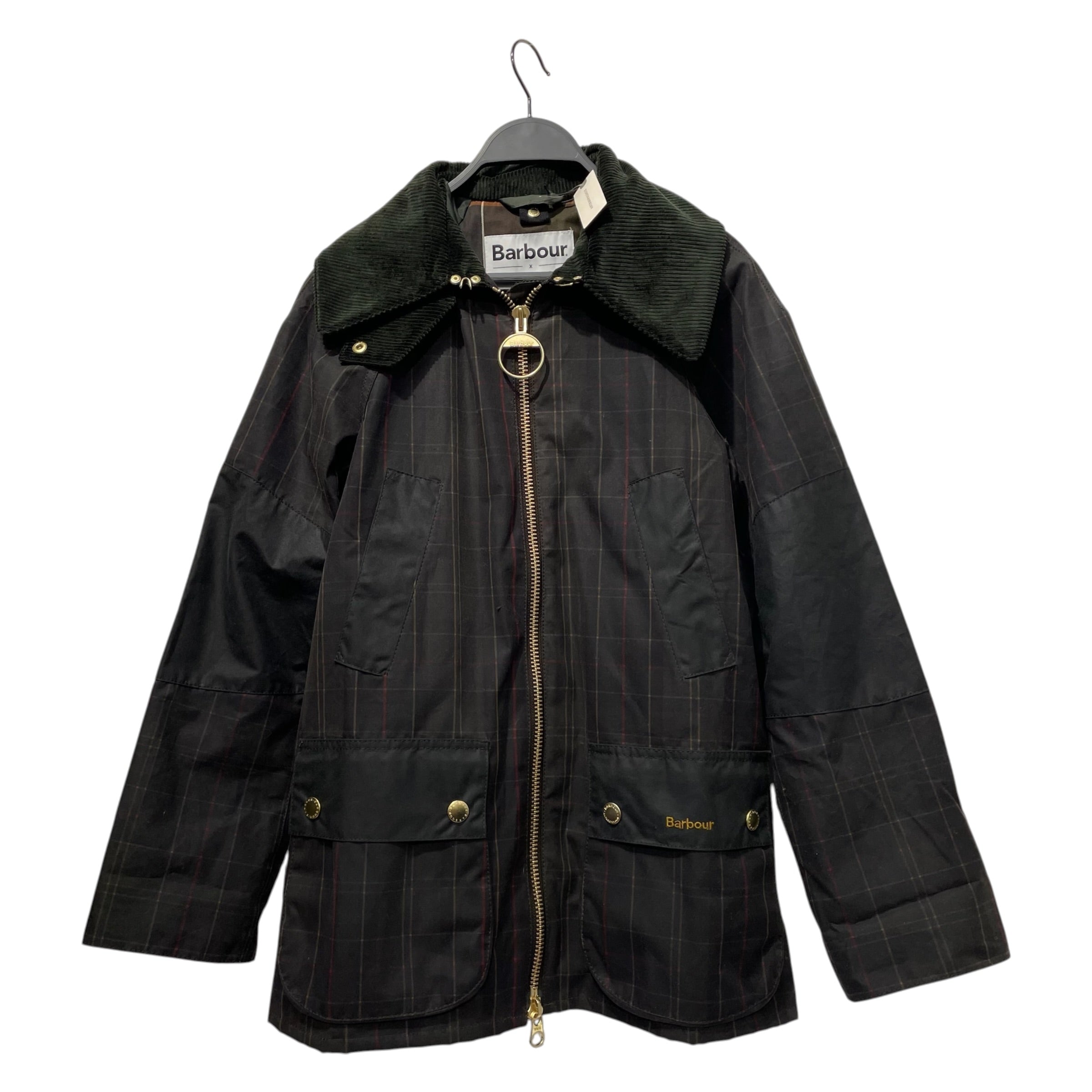 Barbour/Jacket/6/Cotton/RED/Barbour Waxed Cotton, GoldZip view 1