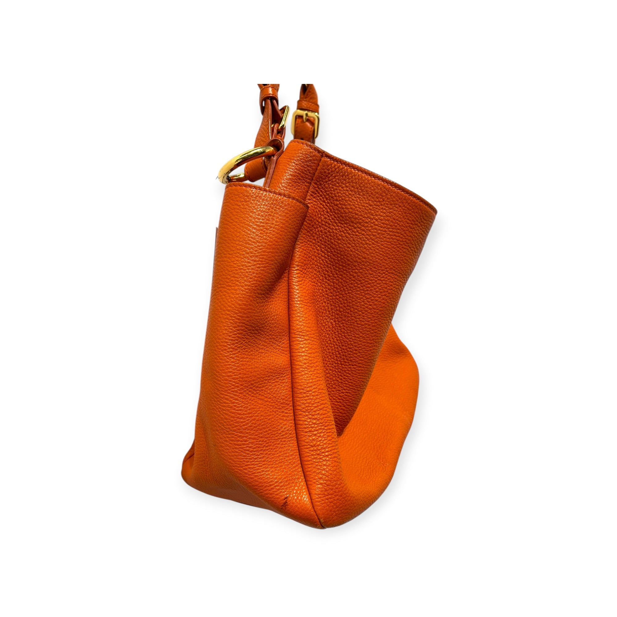 PRADA/Bag/Leather/ORN/VITELLO DAINO HOBO BAG view 3