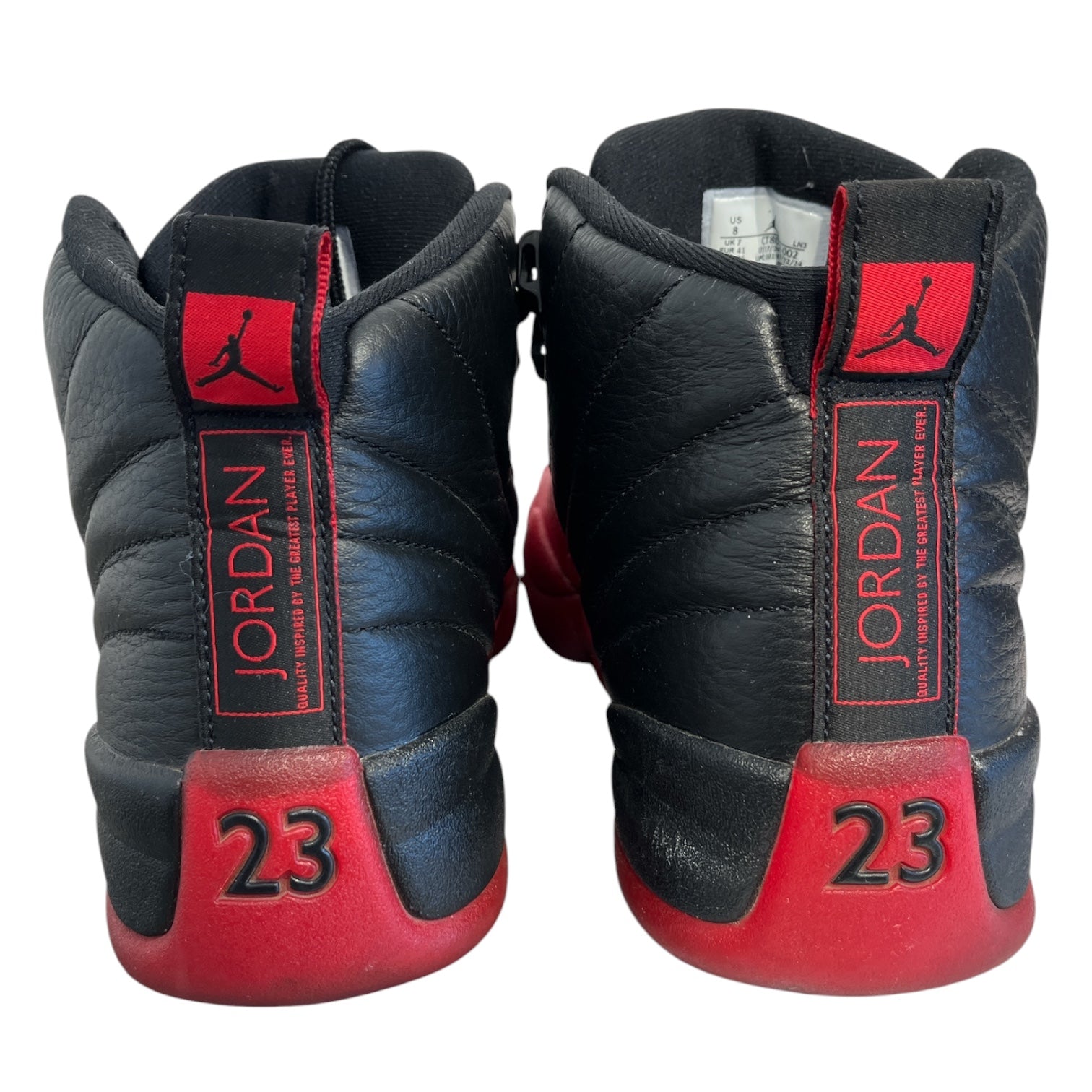 JORDAN BRAND/Hi-Sneakers/US 8/Leather/BLK/jordan 11 flu game view 3