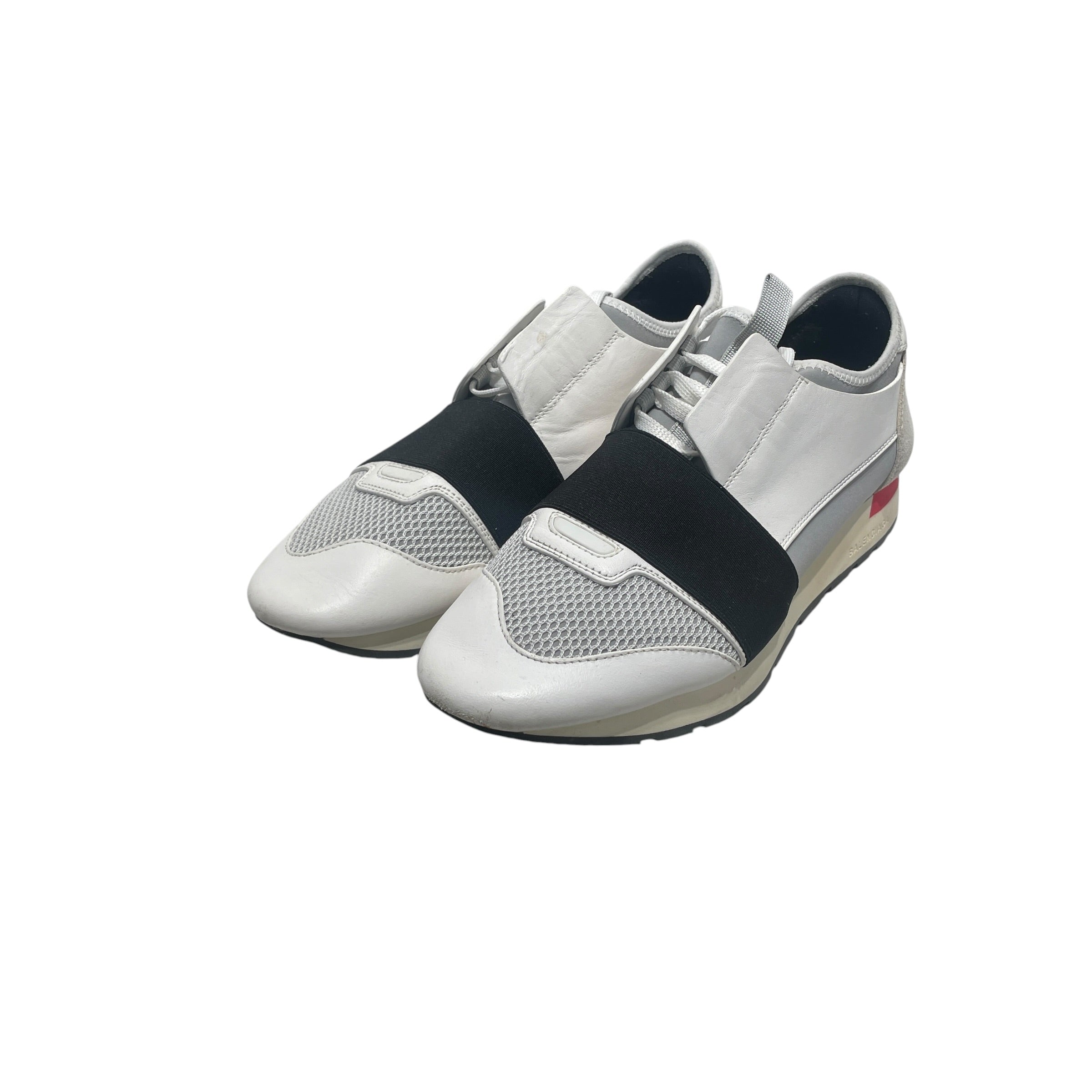 BALENCIAGA/Shoes/EU 42/Acrylic/WHT/SNREAKER RED GREY BLACK view 1