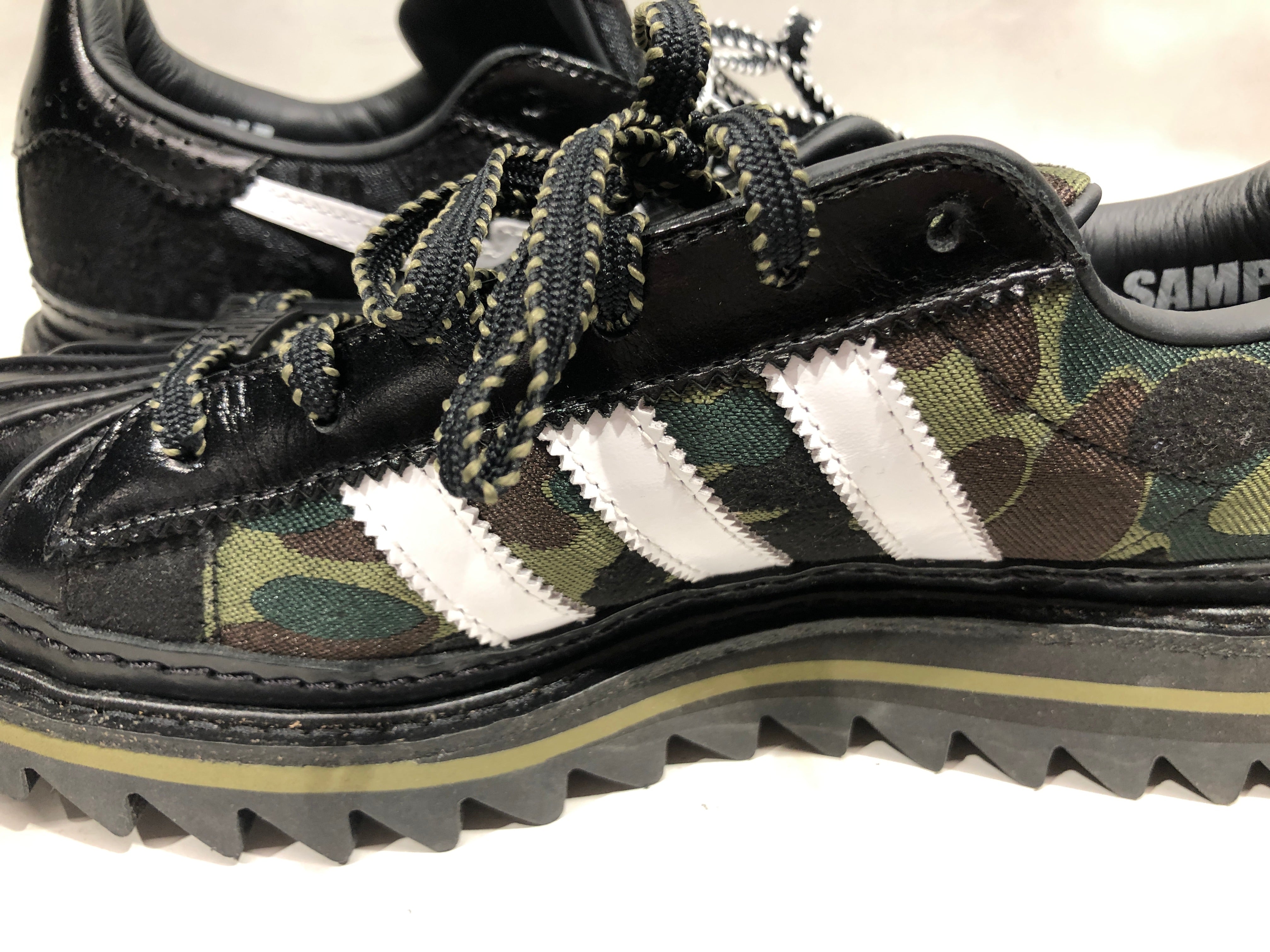 CLOT/adidas/A BATHING APE/Low-Sneakers/US 6.5/Camouflage/BLK/FRIENDS AND FAMILY CAMO view 7