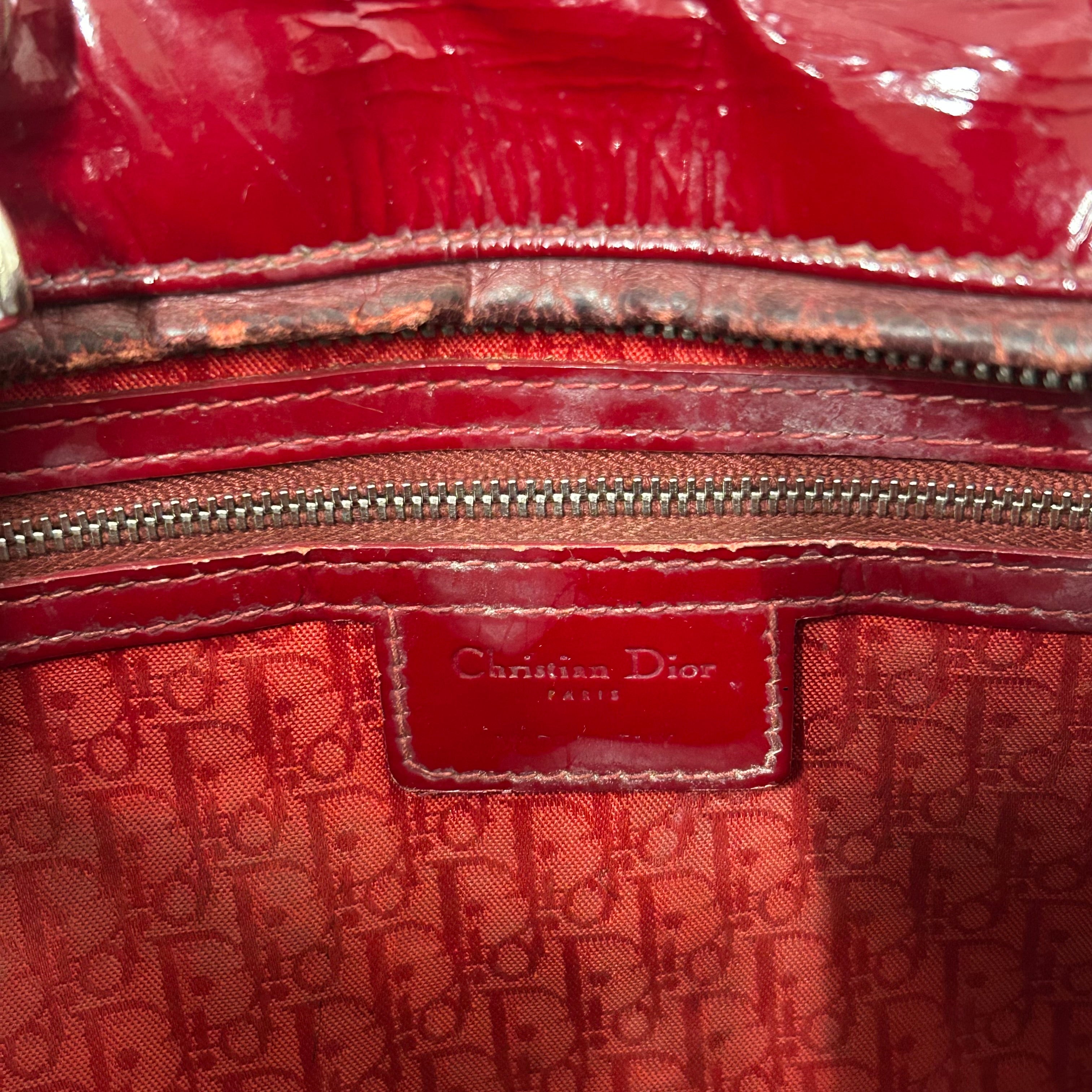 Christian Dior/Bag/Leather/RED/ view 10