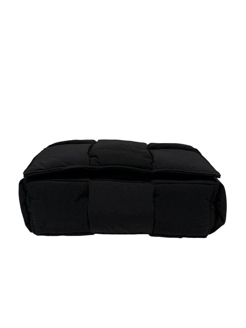BOTTEGA VENETA/Bag/Nylon/BLK/PADDED CASSETTE BAG