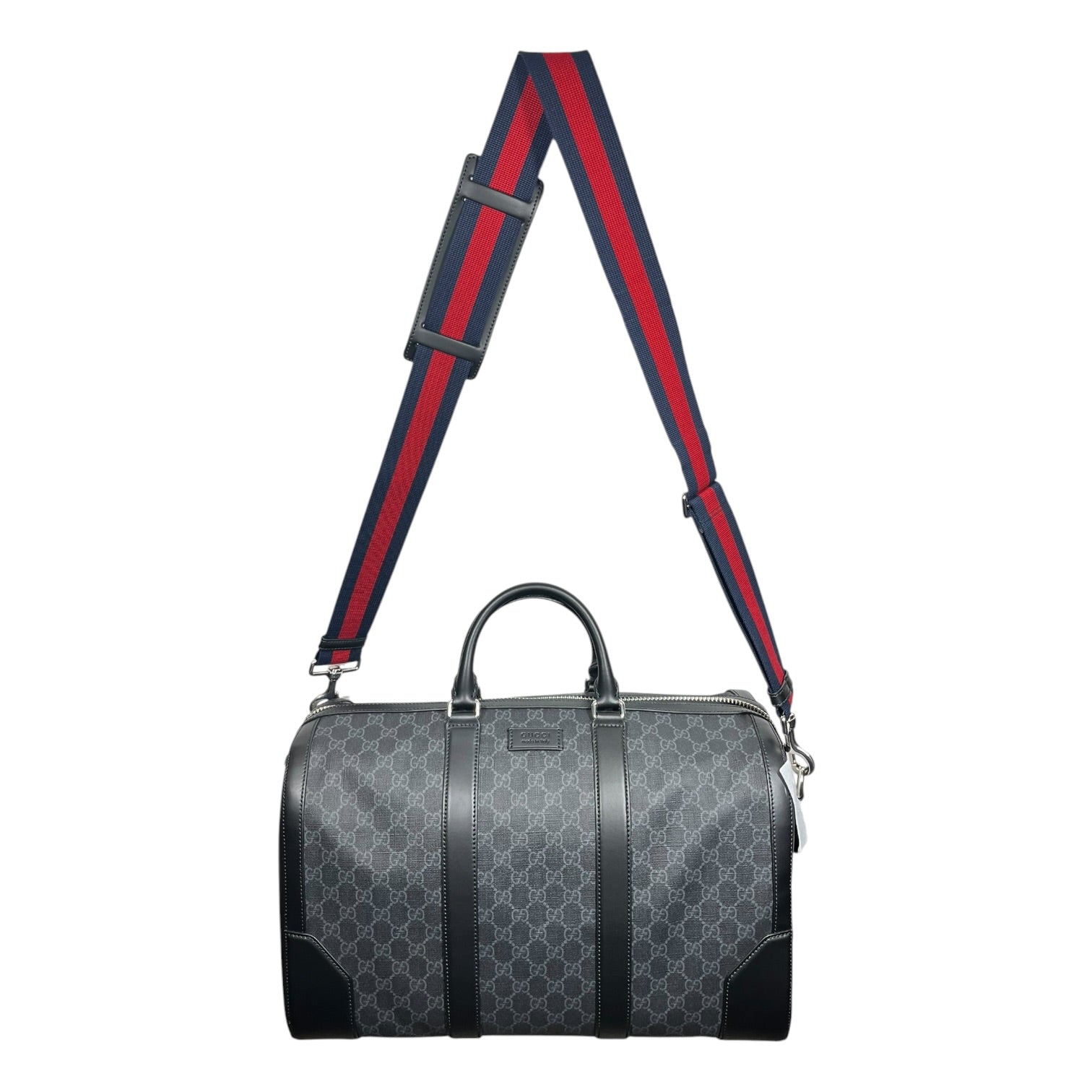 GUCCI/Bag/Monogram/Leather/BLK/GG SUPREME DUFFLE BAG view 1