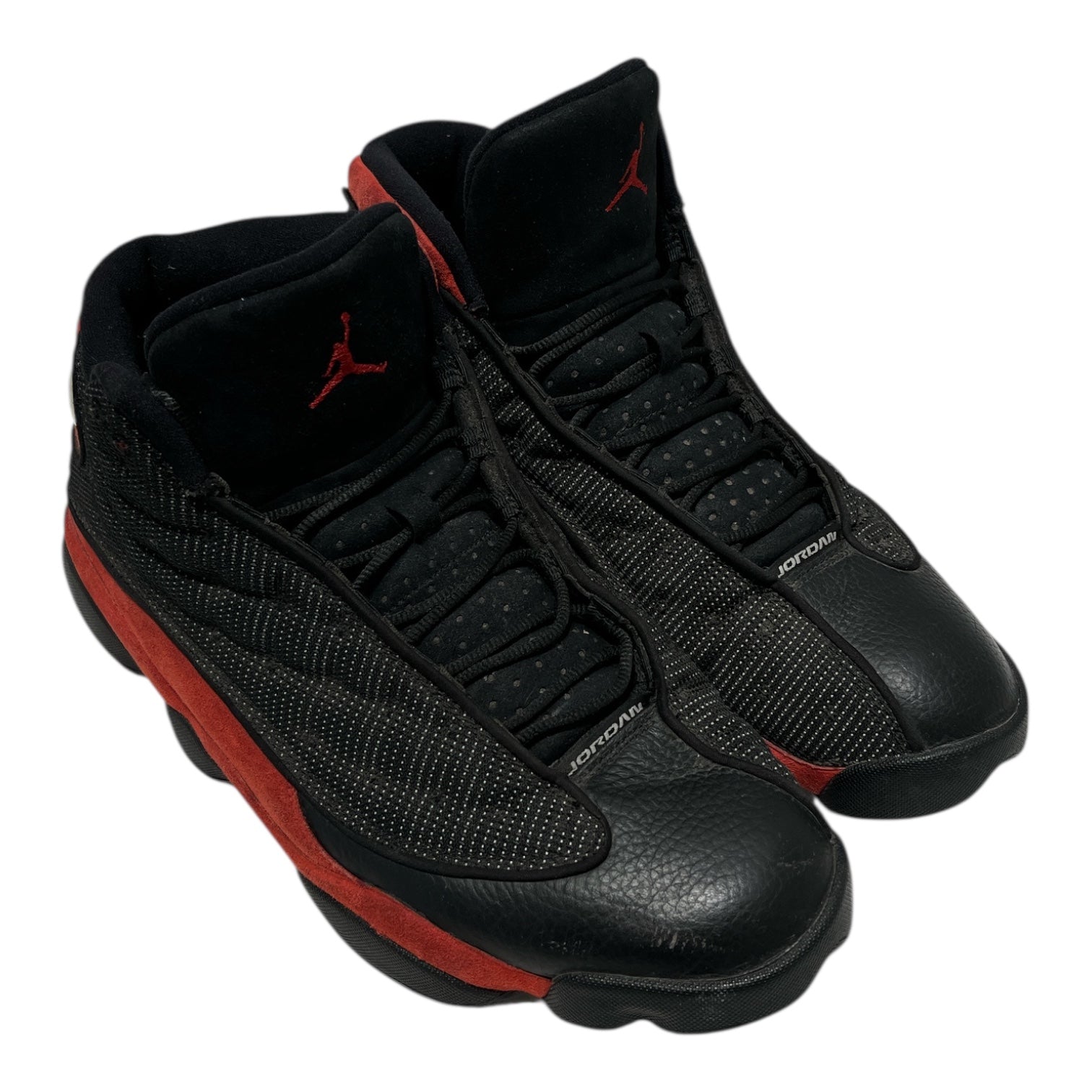 NIKE/Hi-Sneakers/US 12/Cotton/BLK/JORDAN 13 2013 BRED SZ 12 view 1