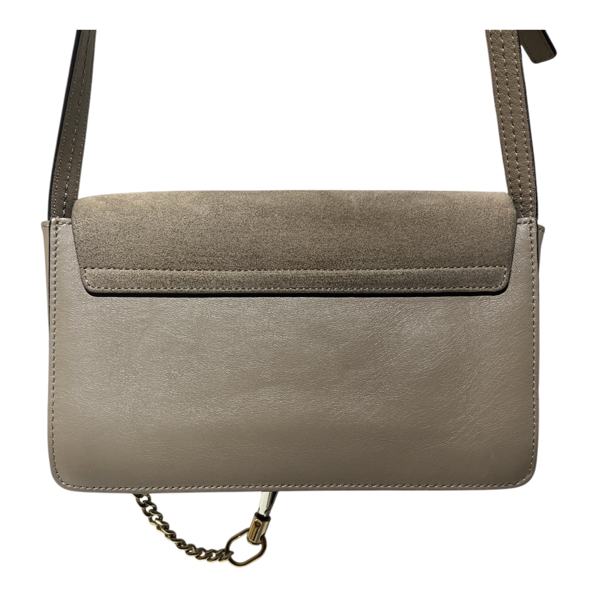 Chloe/Cross Body Bag/Leather/GRY/FAYE SHOULDER BAG view 6