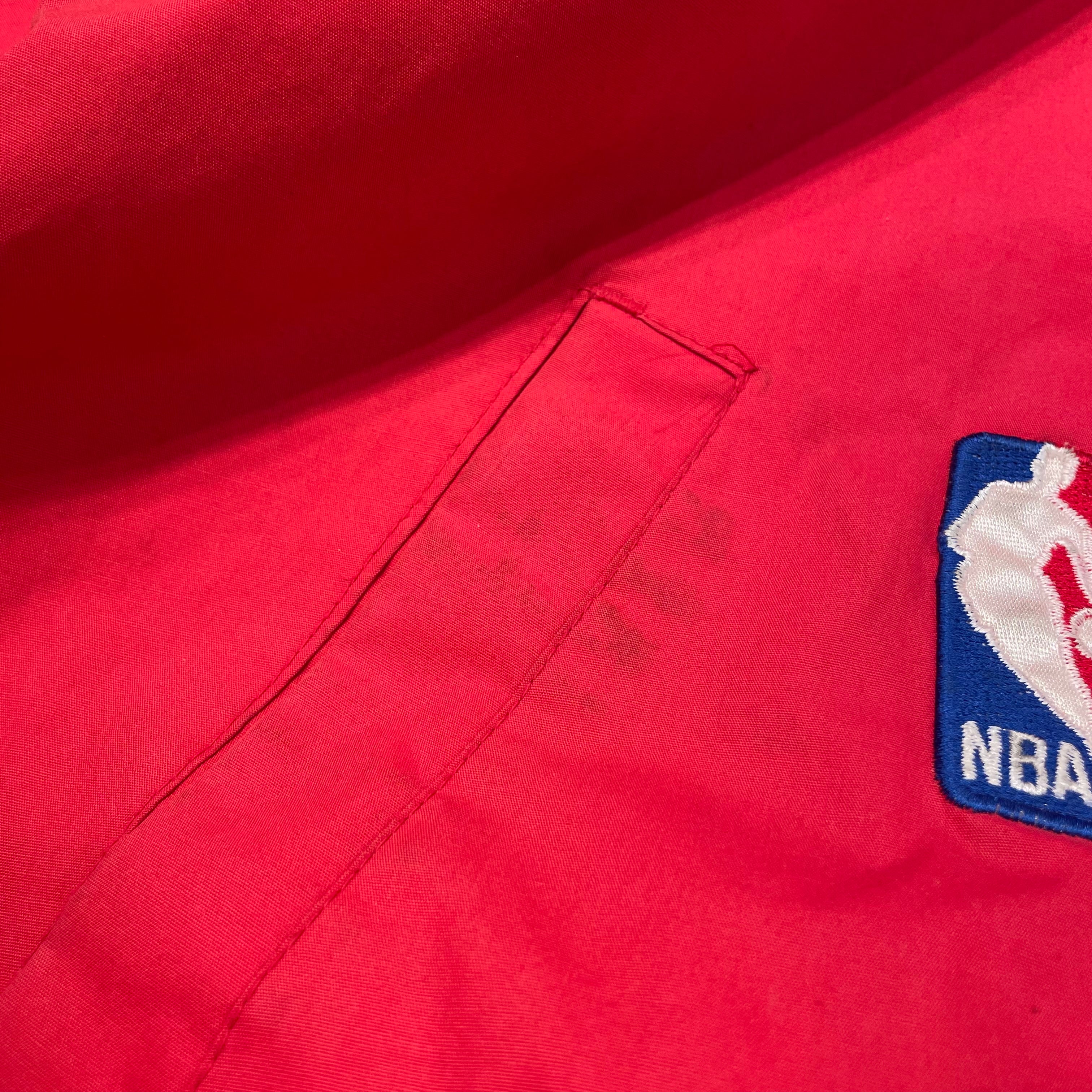 Vintage/Windbreaker/M/Nylon/RED/Chicago Bull Pro Layer Windbreaker view 8