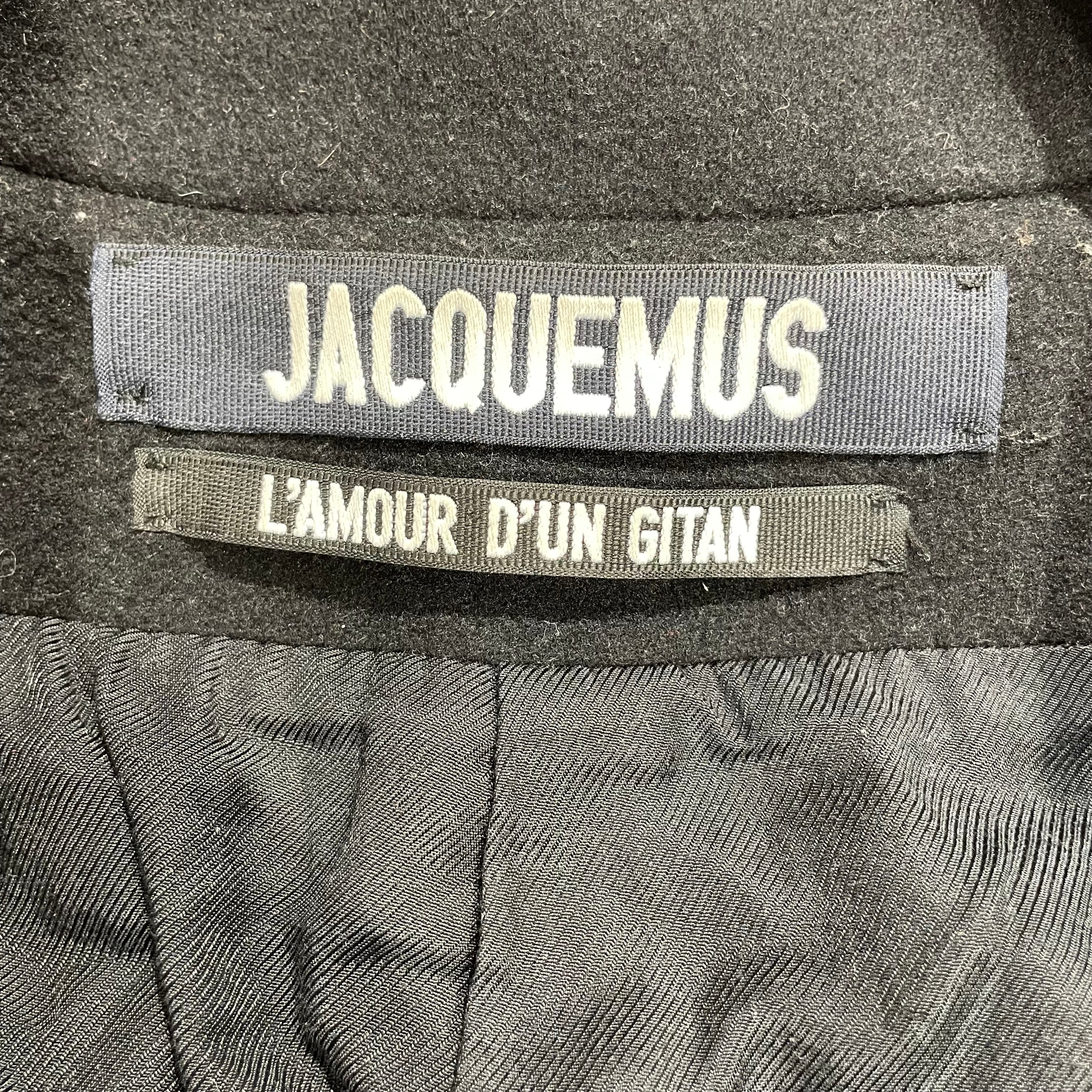 JACQUEMUS/Jacket/38/Wool/BLK/VIRGIN WOOL view 3