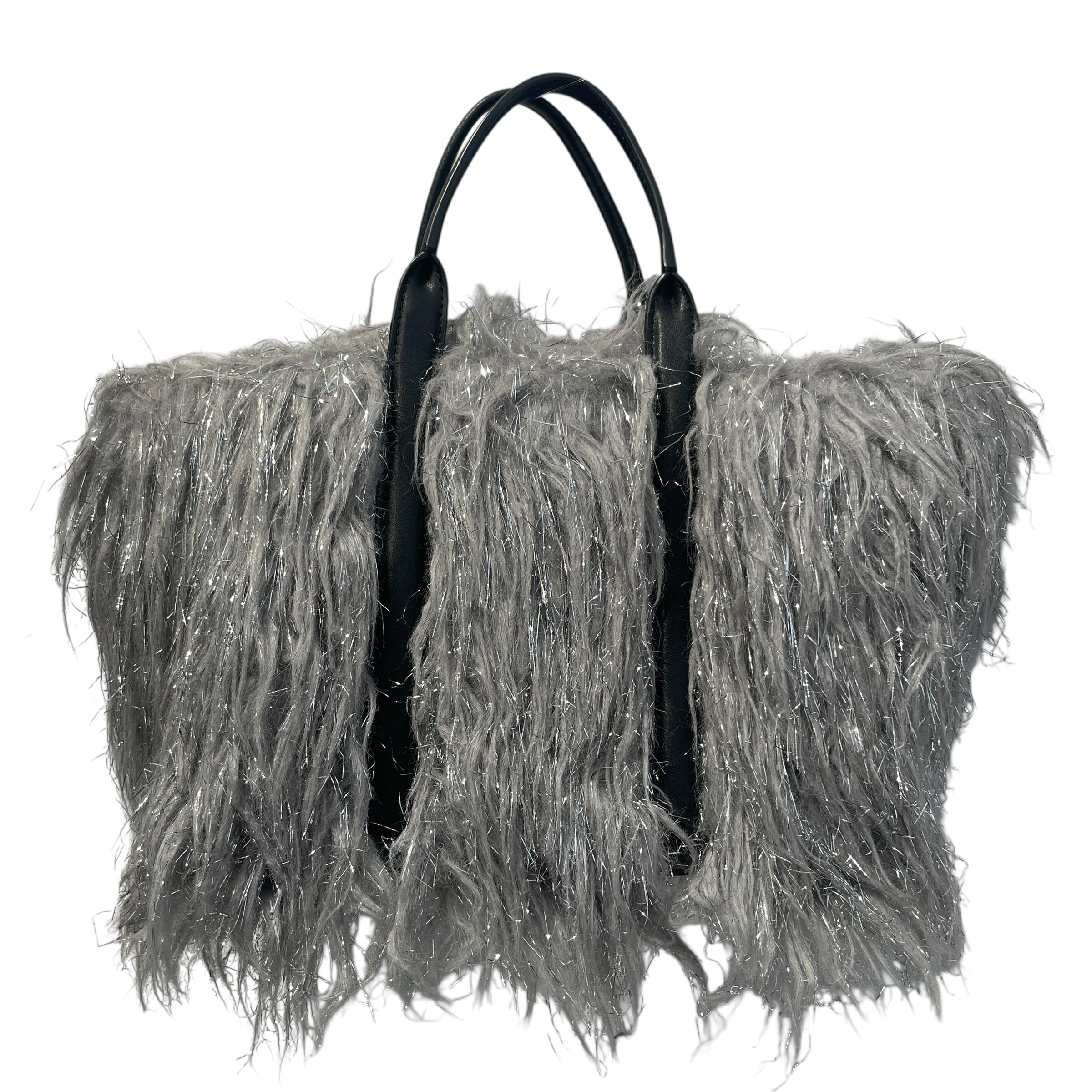 MARC BY MARC JACOBS/Bag/M/Fake Fur/SLV/FAUX FUR BAG view 2